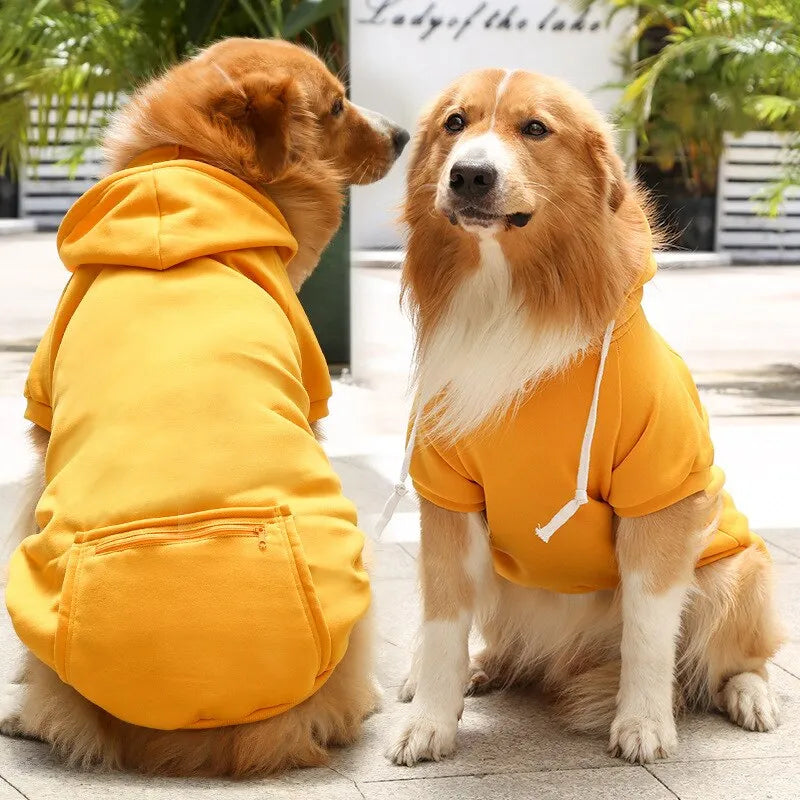 Snug Paws Fleece Hoodie Dog Clothing Luxe Pet Store 