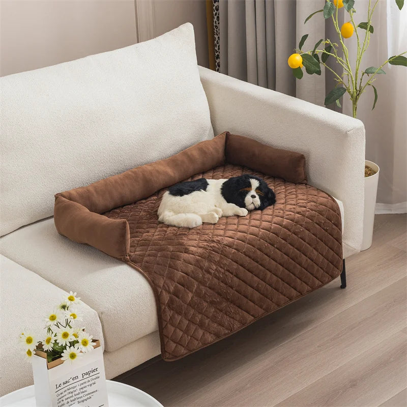 Snuggle Haven Sofa Retreat Sleeping Bed Luxe Pet Store 1 75 x 75cm 