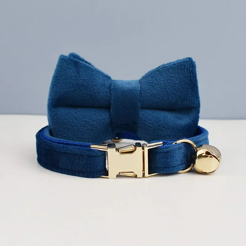 Purrfect Bow Charm Collar Cat Collar Luxe Pet Store 3 16 - 26cm 