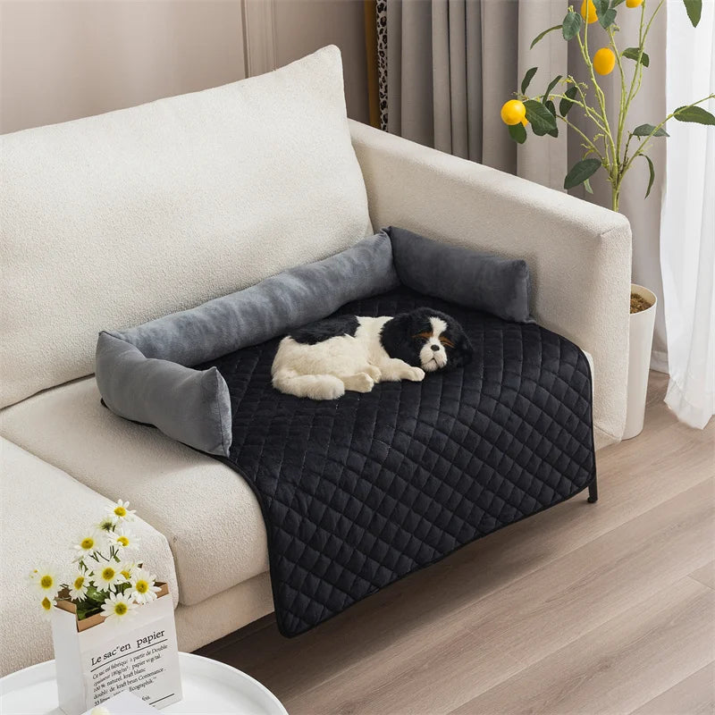 Snuggle Haven Sofa Retreat Sleeping Bed Luxe Pet Store 6 75 x 75cm 