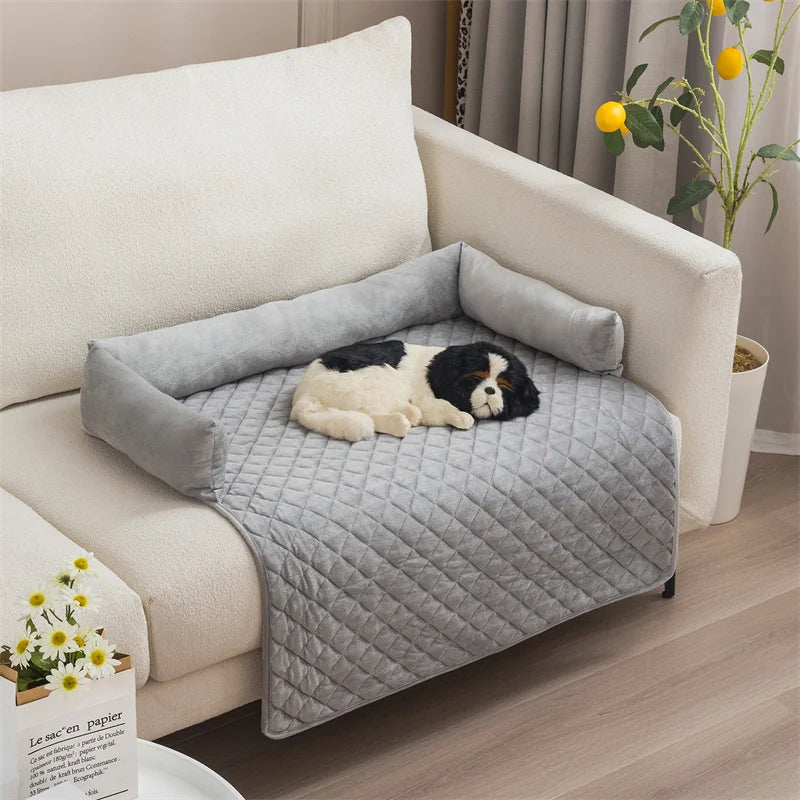 Snuggle Haven Sofa Retreat Sleeping Bed Luxe Pet Store 4 75 x 75cm 