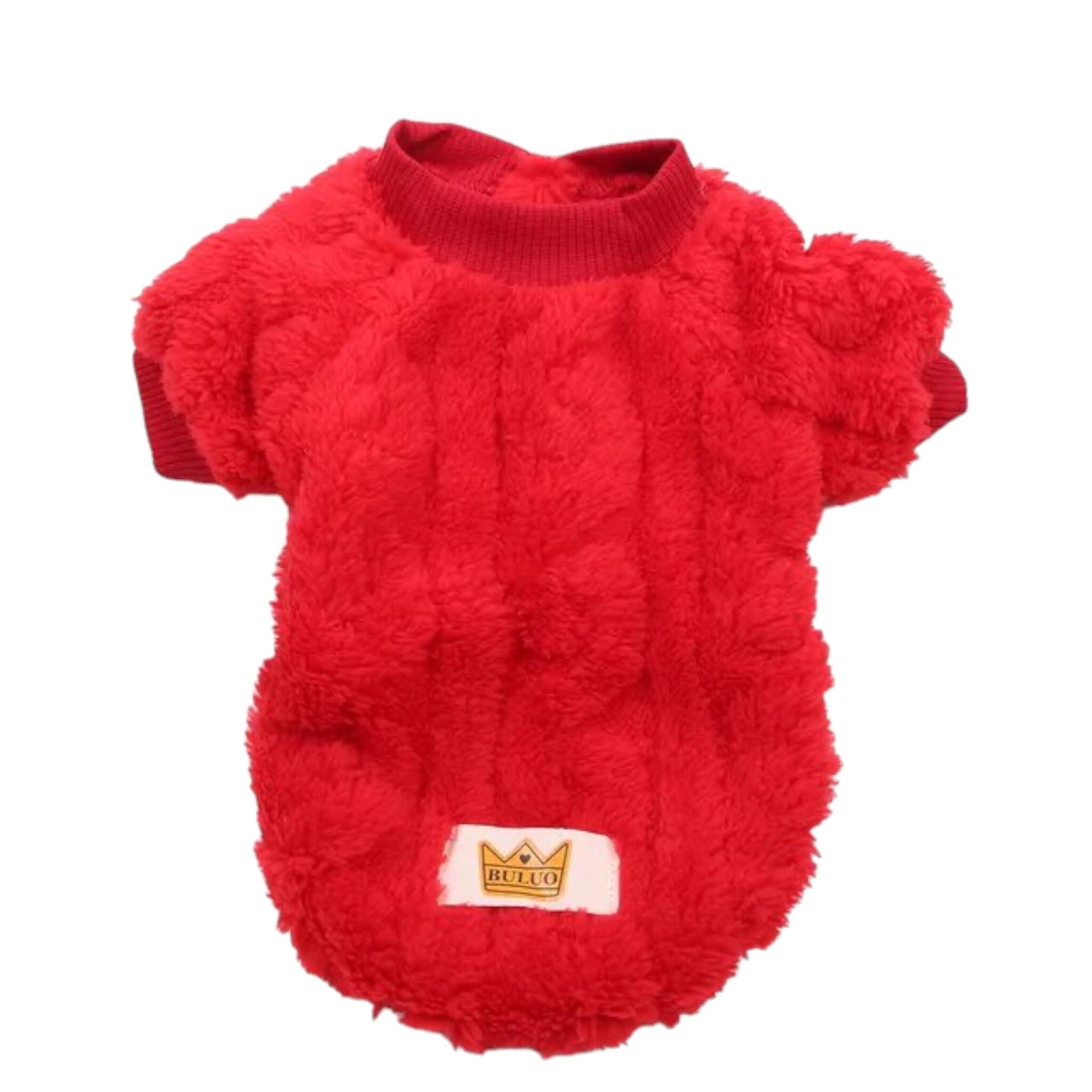 Winter Pet Sweater Pet Clothing USAdrop Red XS 