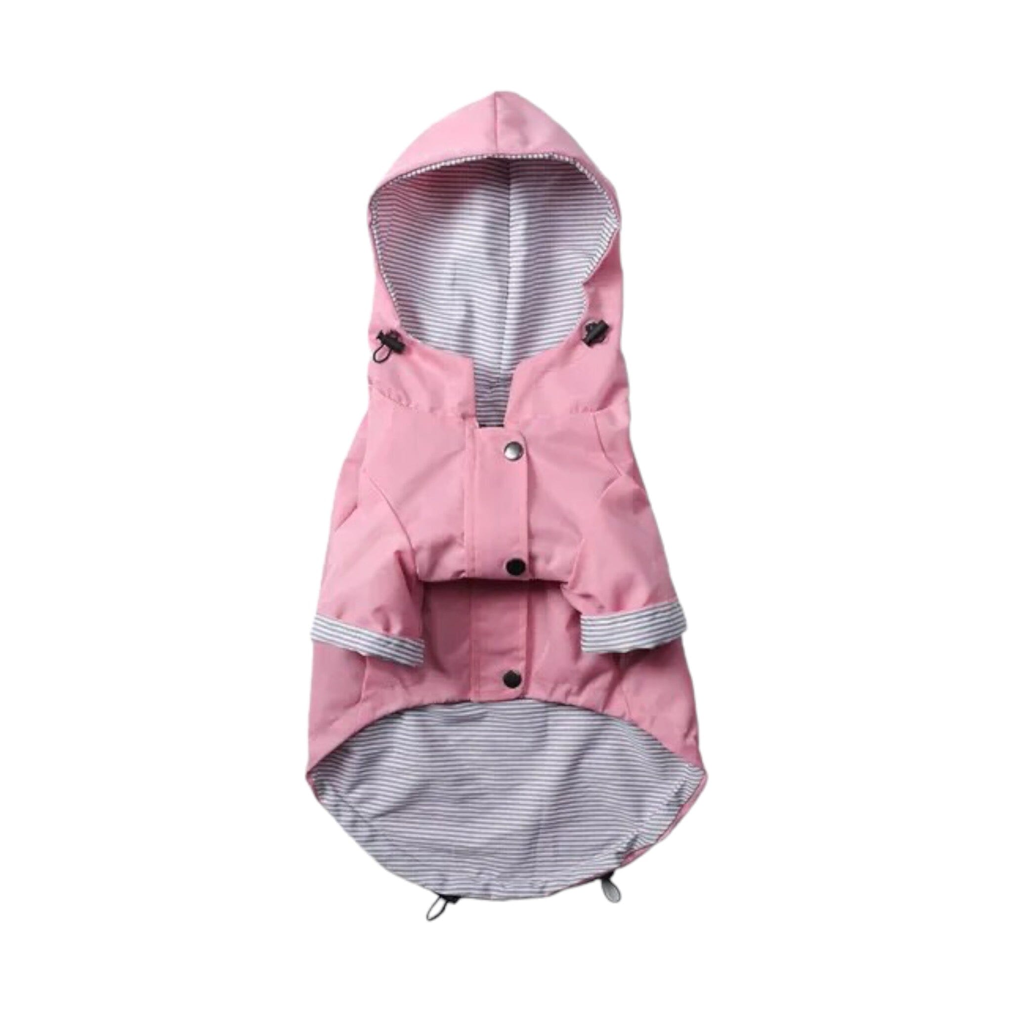 Trendy Raincoat Dog Clothing USAdrop Pink S 