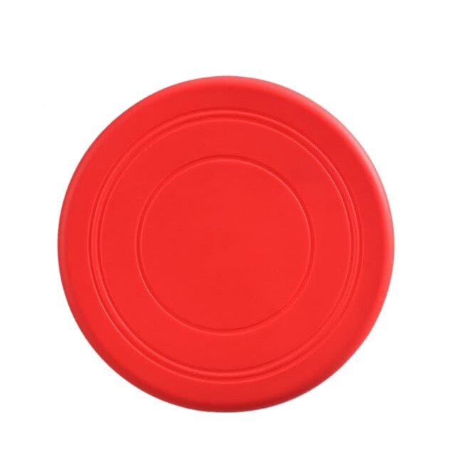 Playmate Flying Disc Dog Toy USAdrop Red 