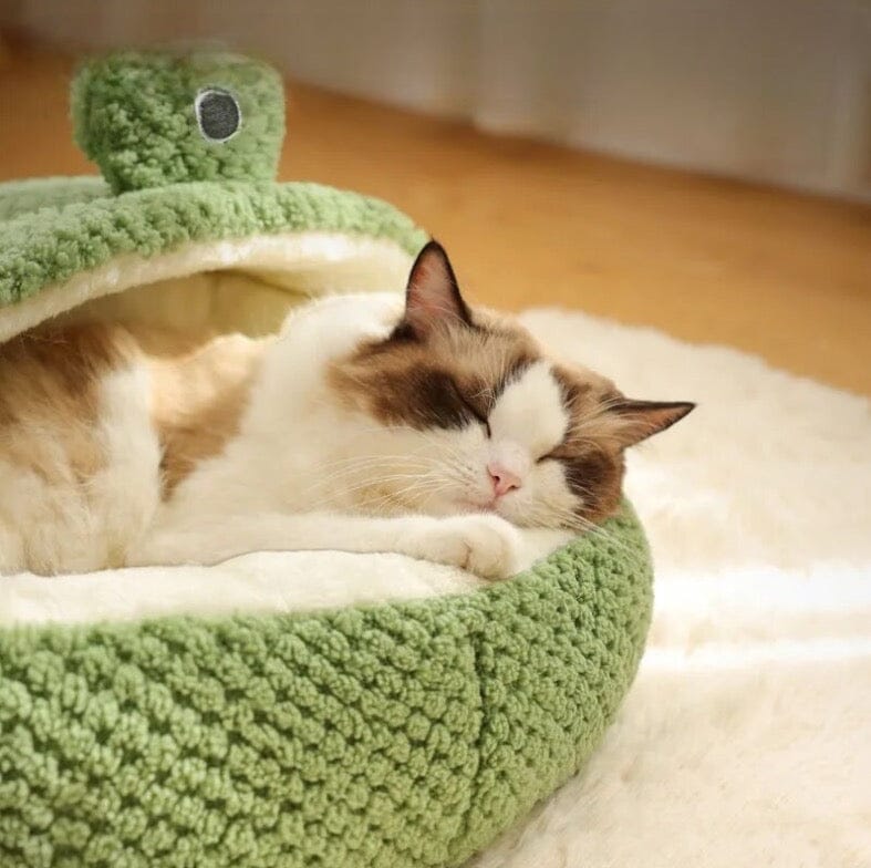 Froggy Cozy Pet Nest Cat Bed USAdrop 