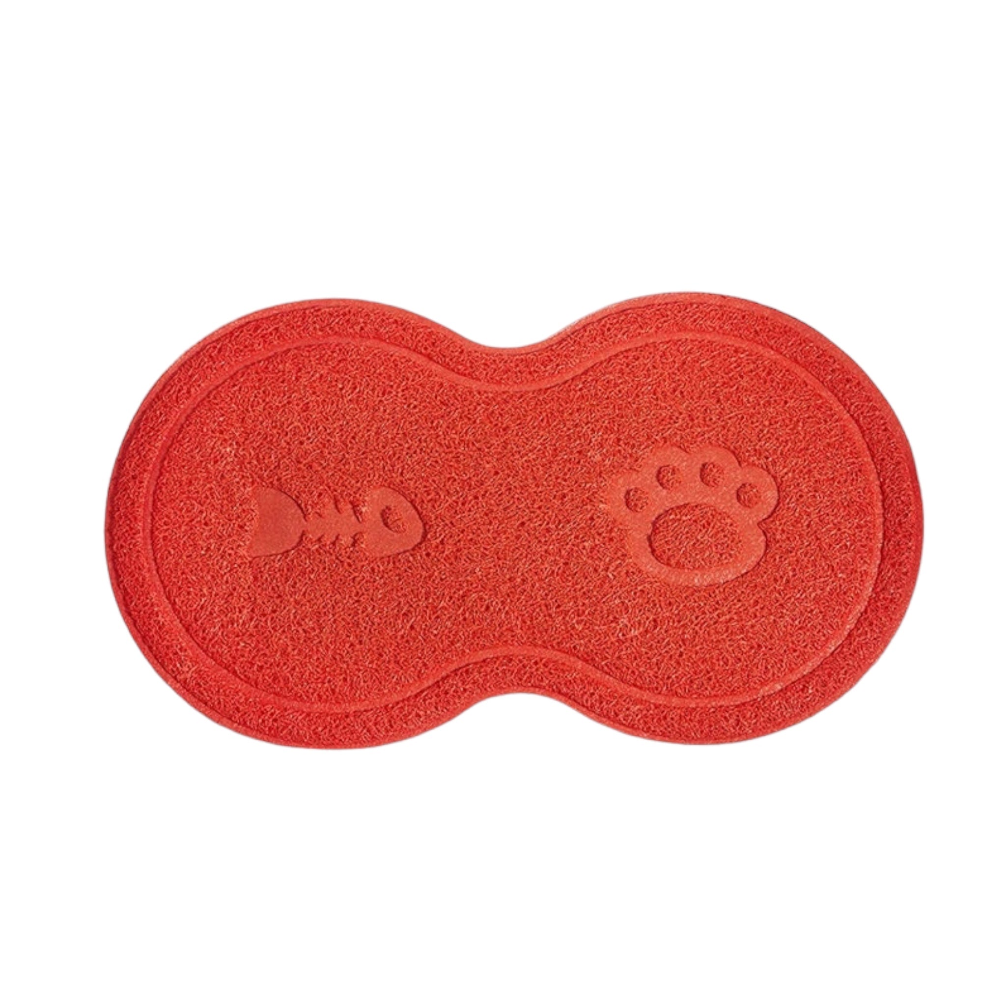 Pawfect Mat cat food mat Luxe Pet Store Red 