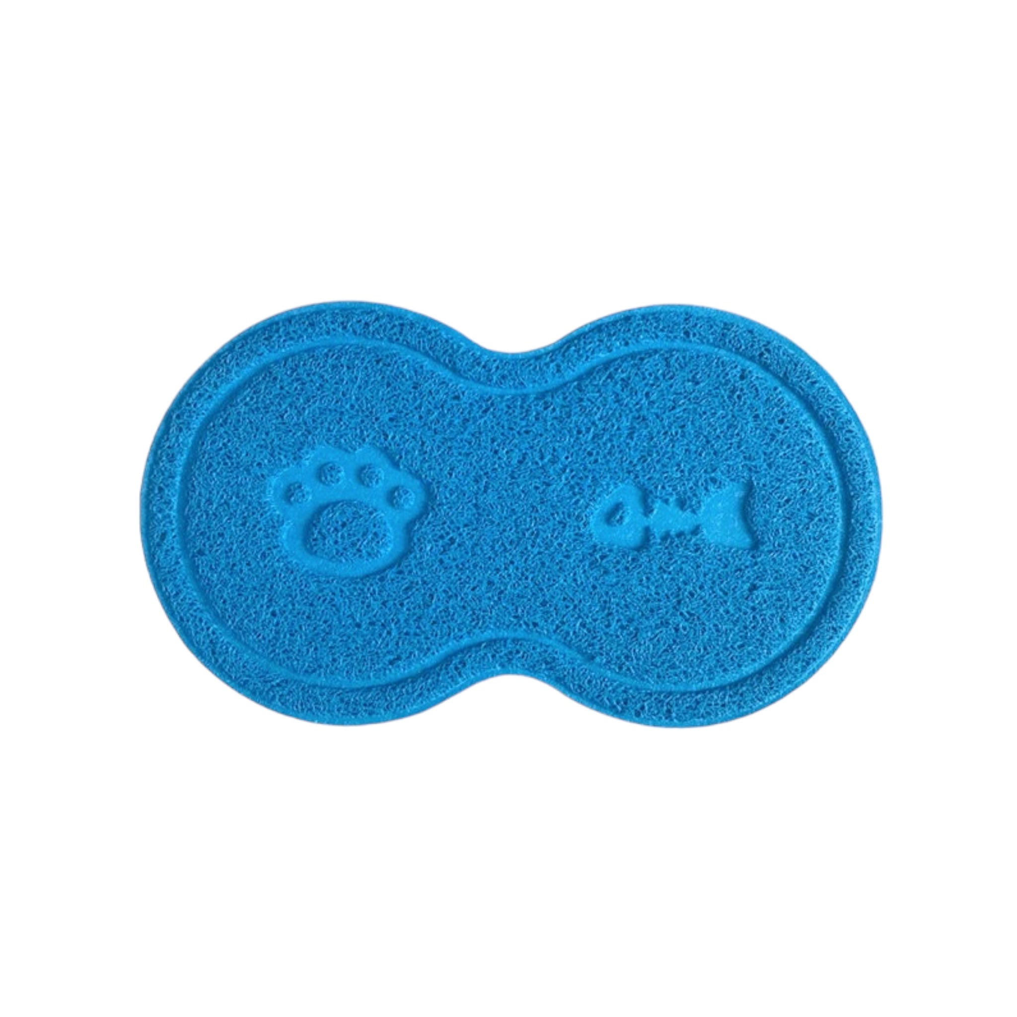 Pawfect Mat cat food mat Luxe Pet Store Blue 