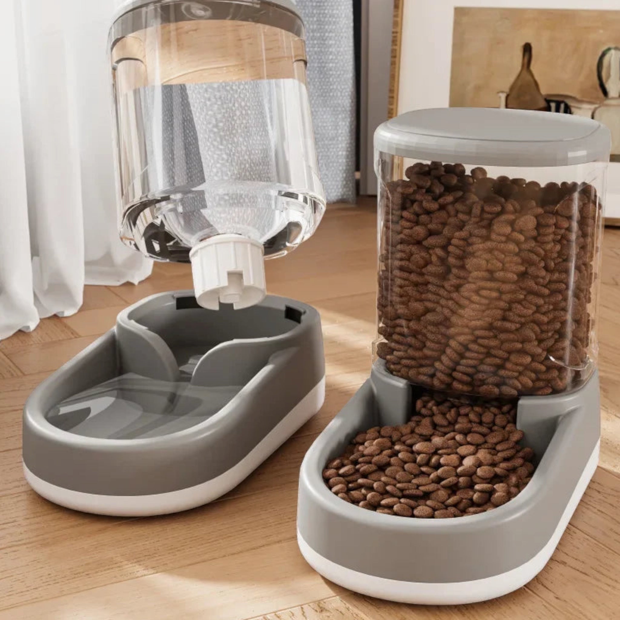 Paw Flow Feeder Pet food jar Luxe Pet Store 