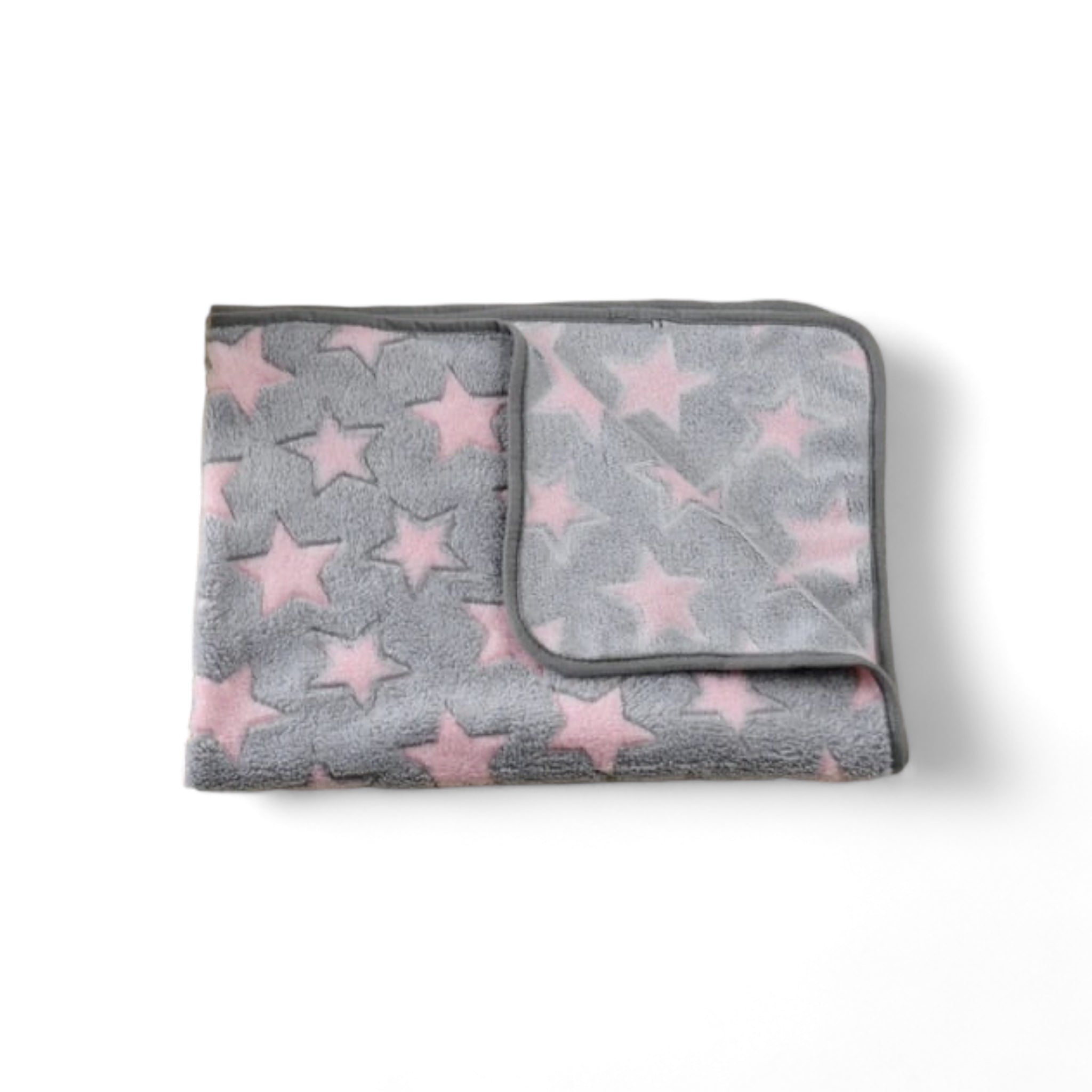 Cozy Paws Travel Blanket blan Luxe Pet Store Pink Star S 