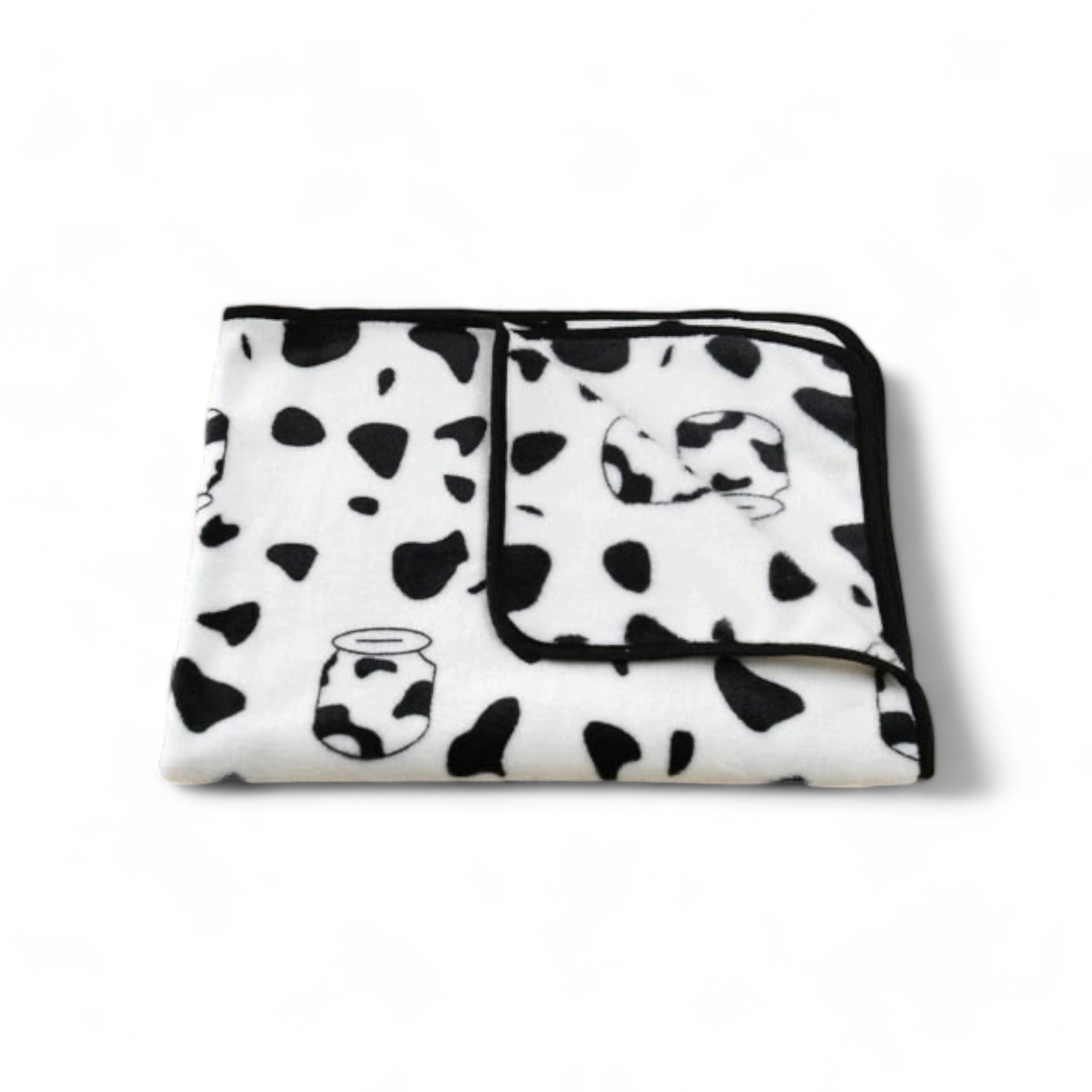 Cozy Paws Travel Blanket blan Luxe Pet Store Cows S 