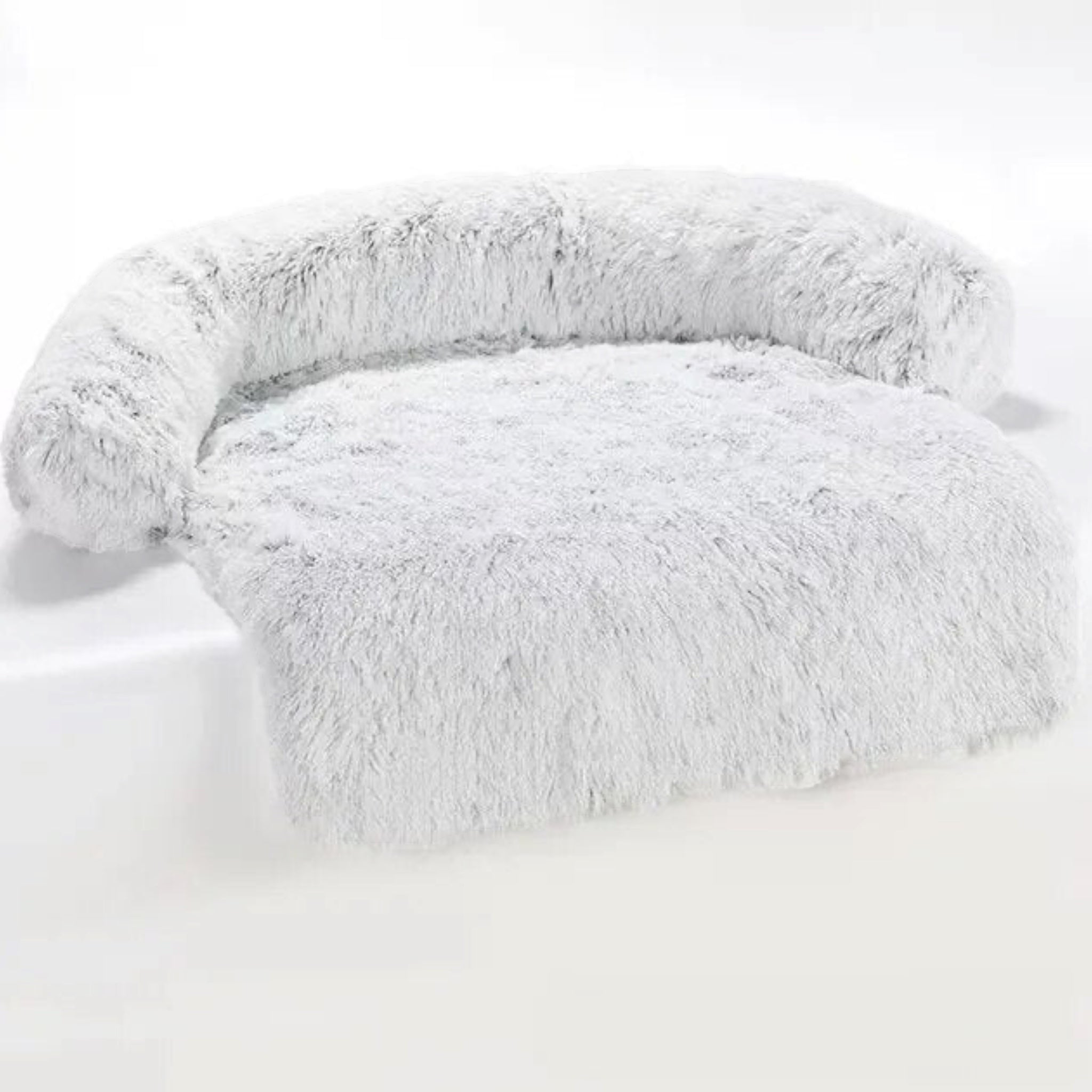 Snuggle Paws Cozy Mat Sleeping Bed Luxe Pet Store Light Grey S 