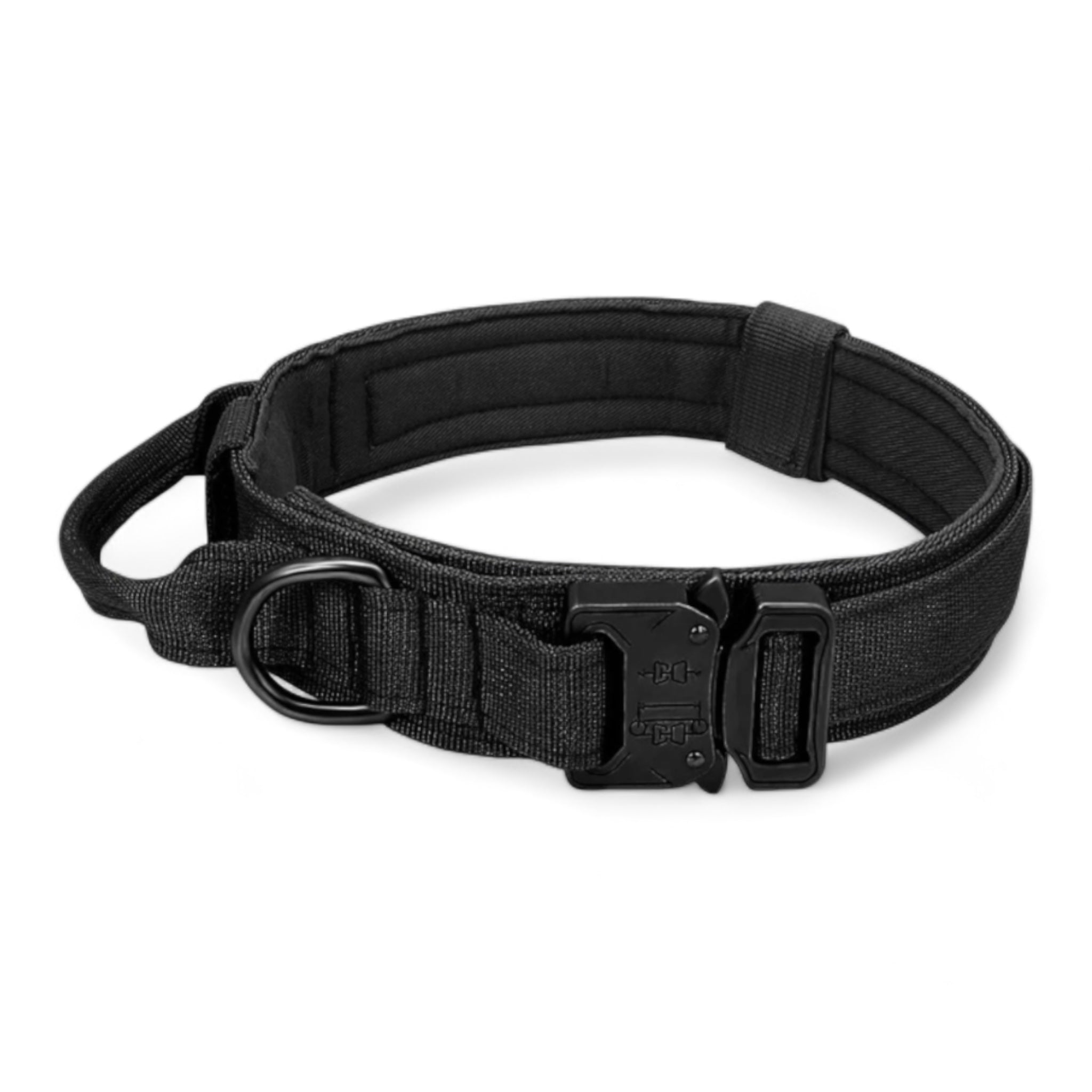 Guard Paw Tactical Collar Pet Collar Luxe Pet Store Black M 