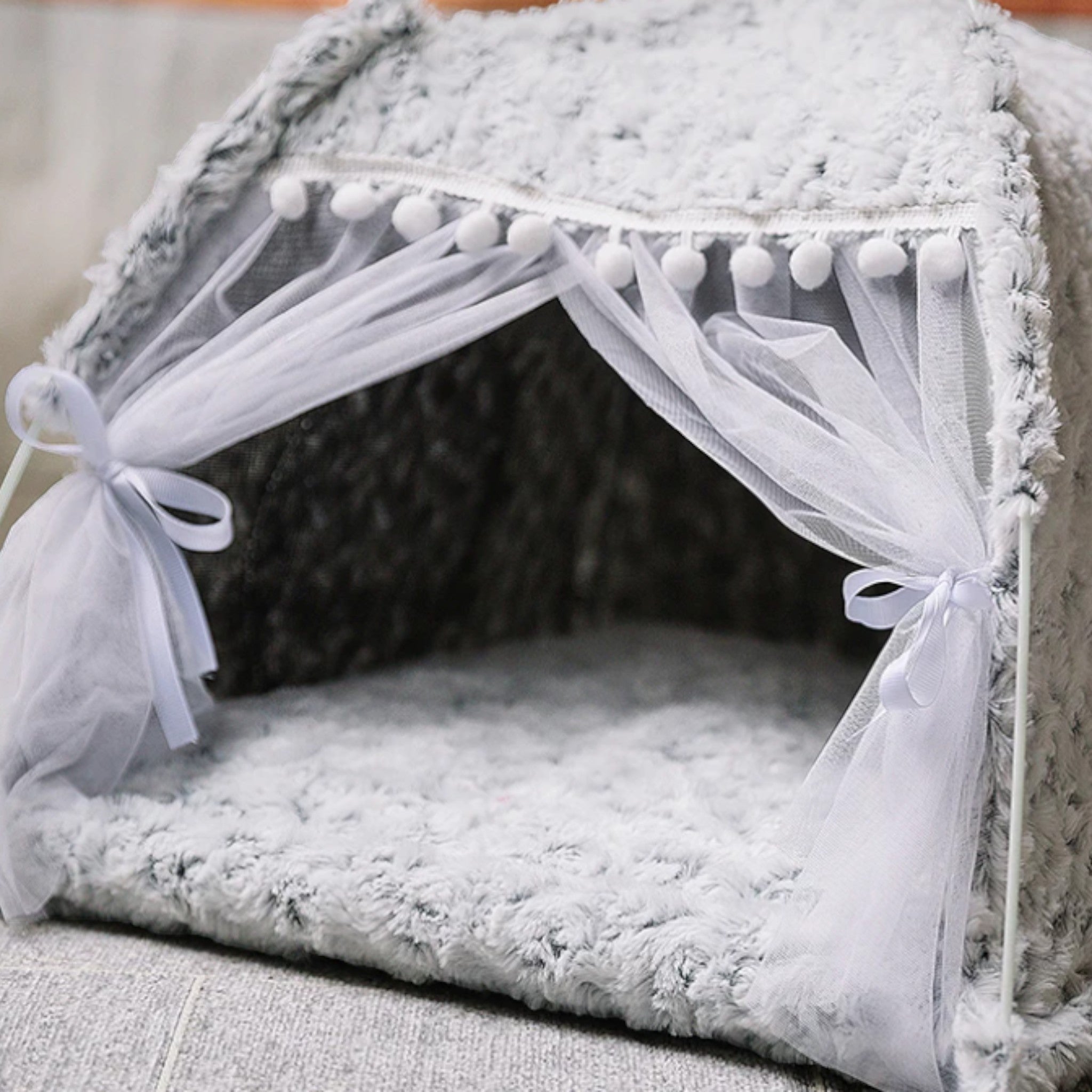 Princess Cat Tent Pet House Luxe Pet Store 