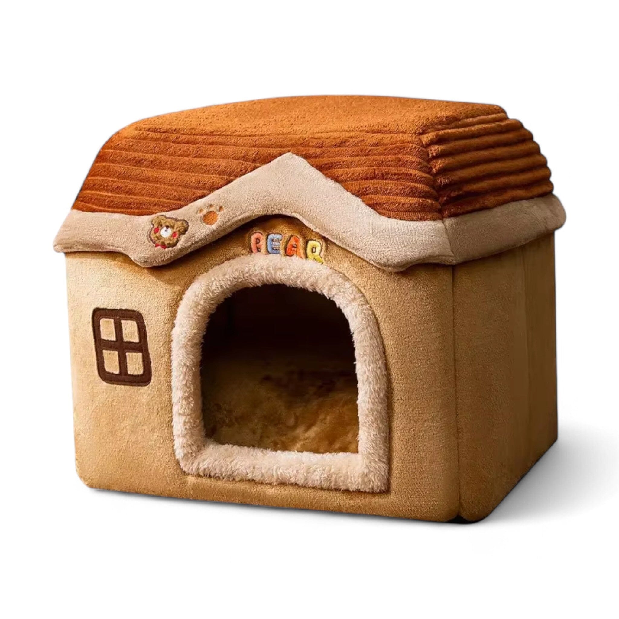 Happy Paws Haven (JS) Luxe Pet Store Brown S 