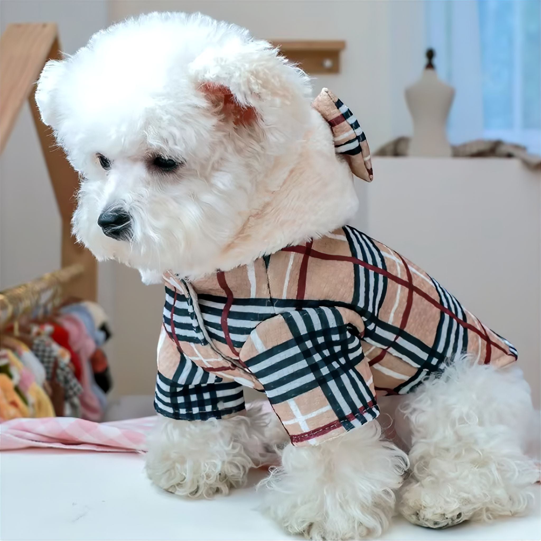 Bowknot Coat Luxe Pet Store 