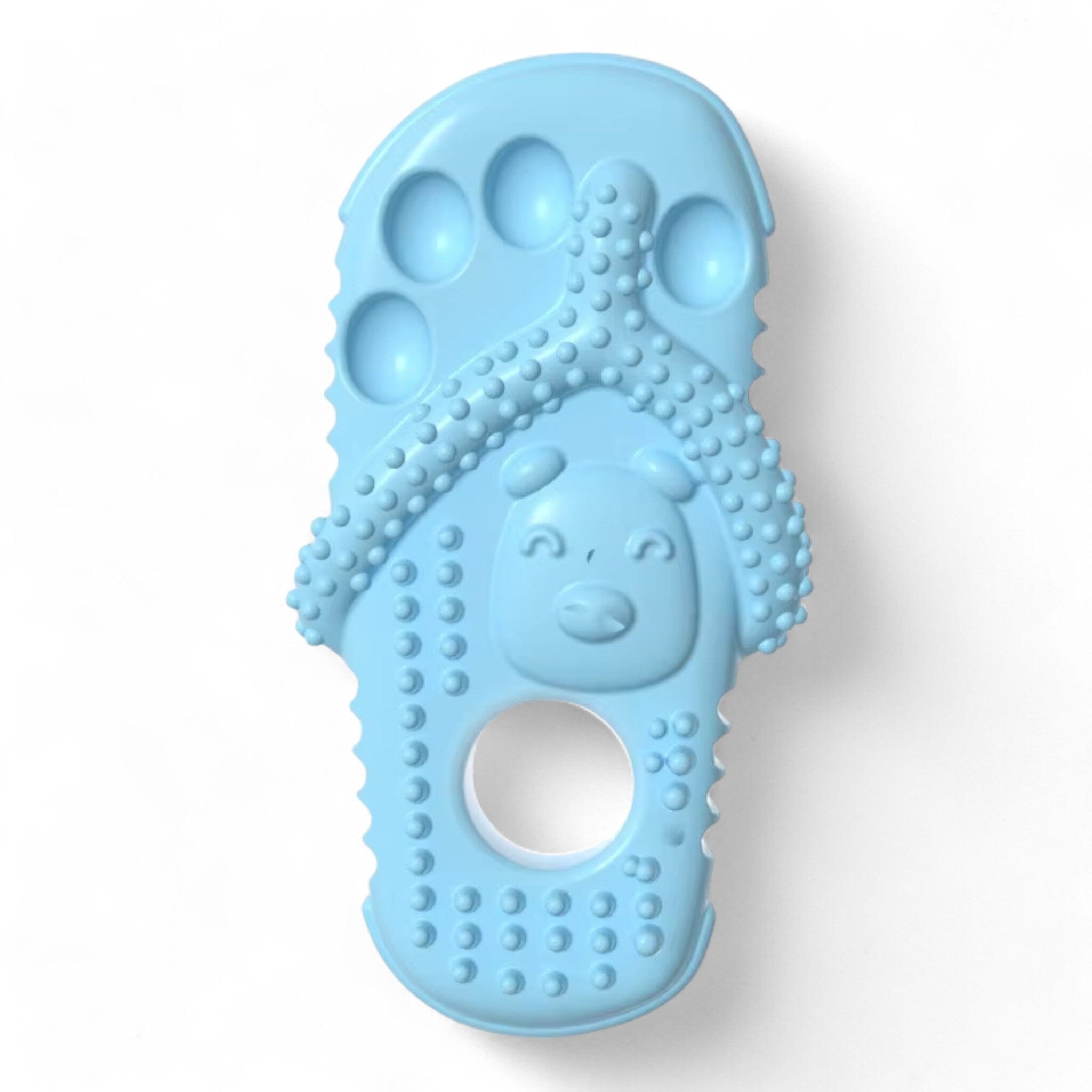 Gnaw Paws Thong Toy Luxe Pet Store Blue 