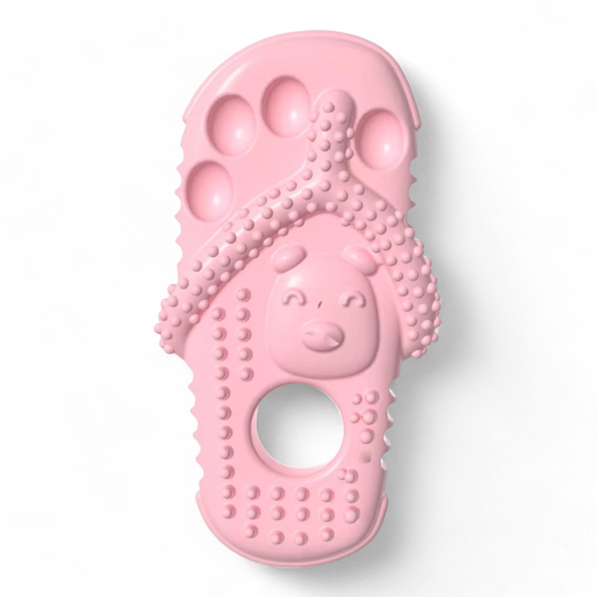 Gnaw Paws Thong Toy Luxe Pet Store Pink 