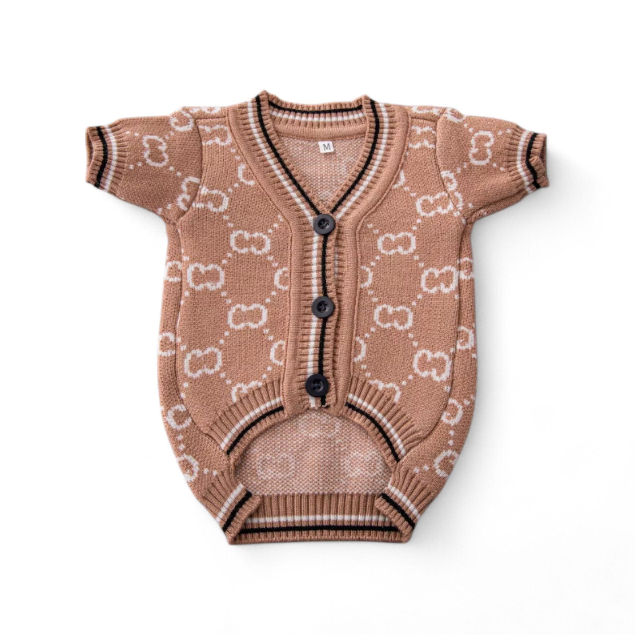 Luxe Cardigan Luxe Pet Store Tan XS 