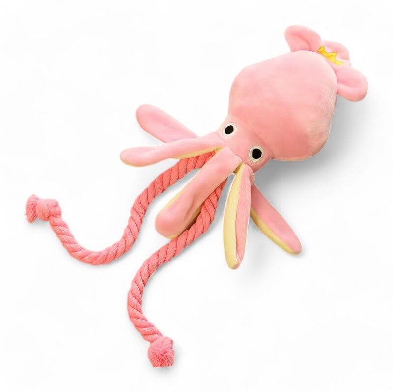 Octopus Rope Toy Luxe Pet Store Pink 