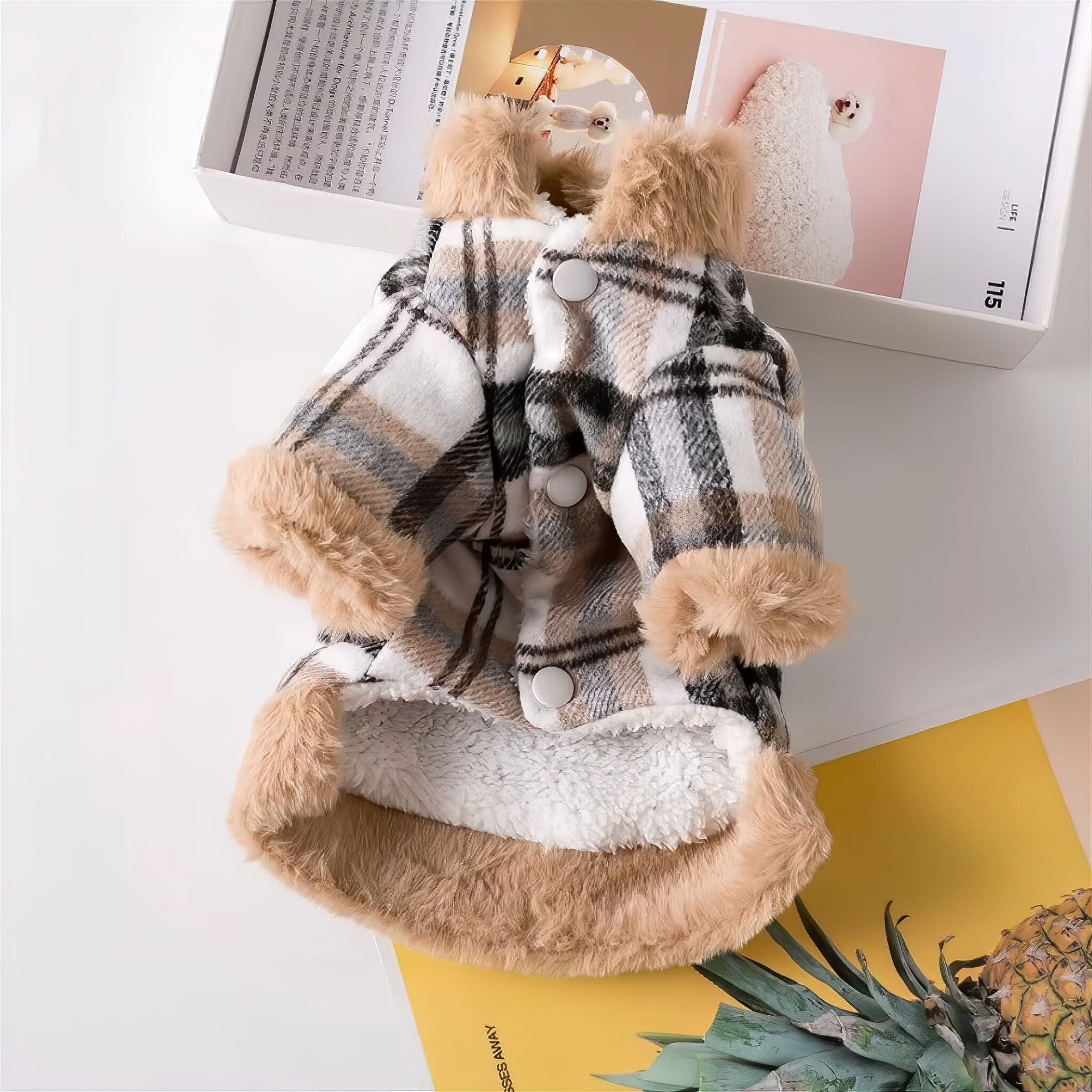 Plaid Pet Jacket Luxe Pet Store 