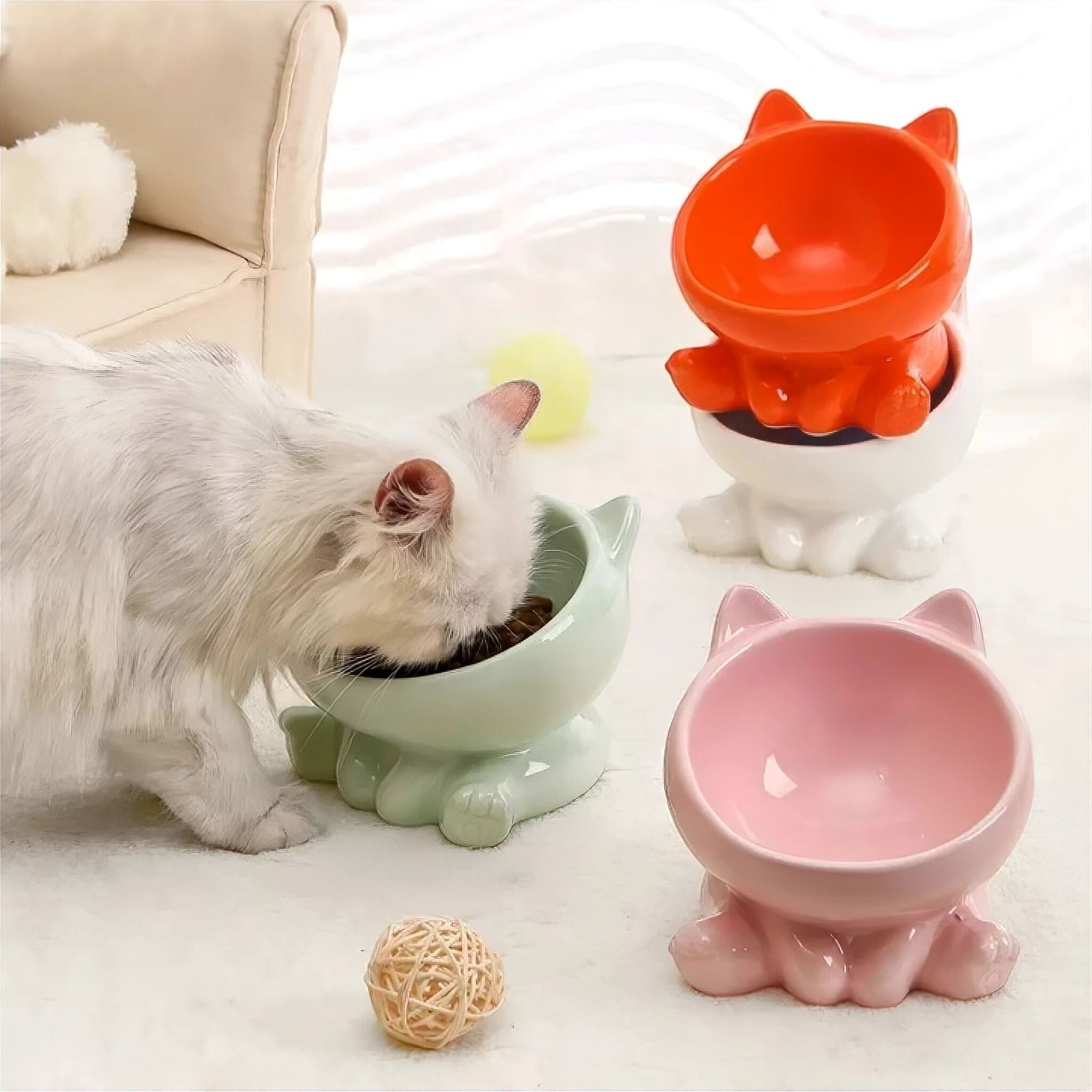 Kitty Cup Bowl Luxe Pet Store | Tiny. Pure. Love. 