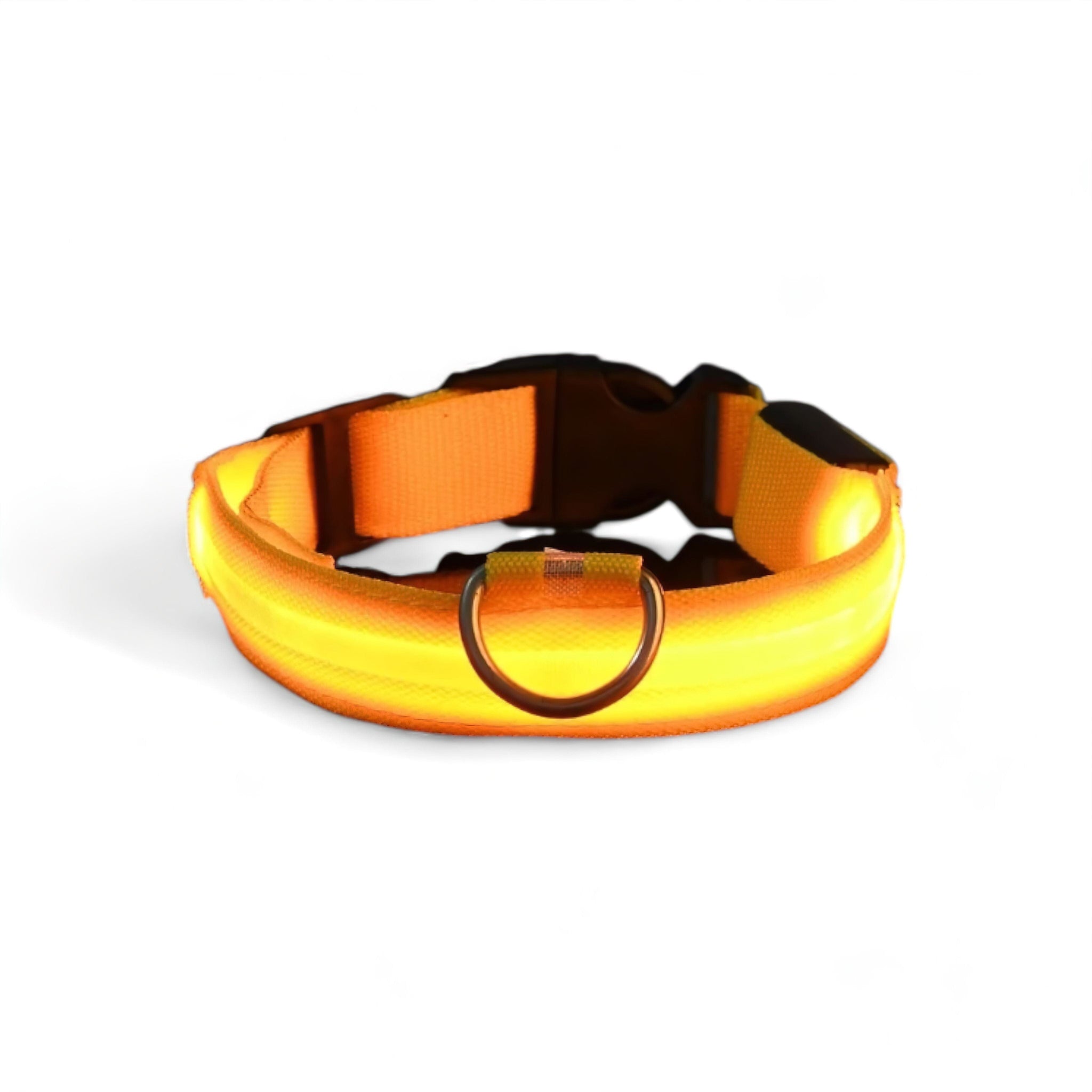 Luminous Dog Collar Luxe Pet Store | Tiny. Pure. Love. Yellow XS 