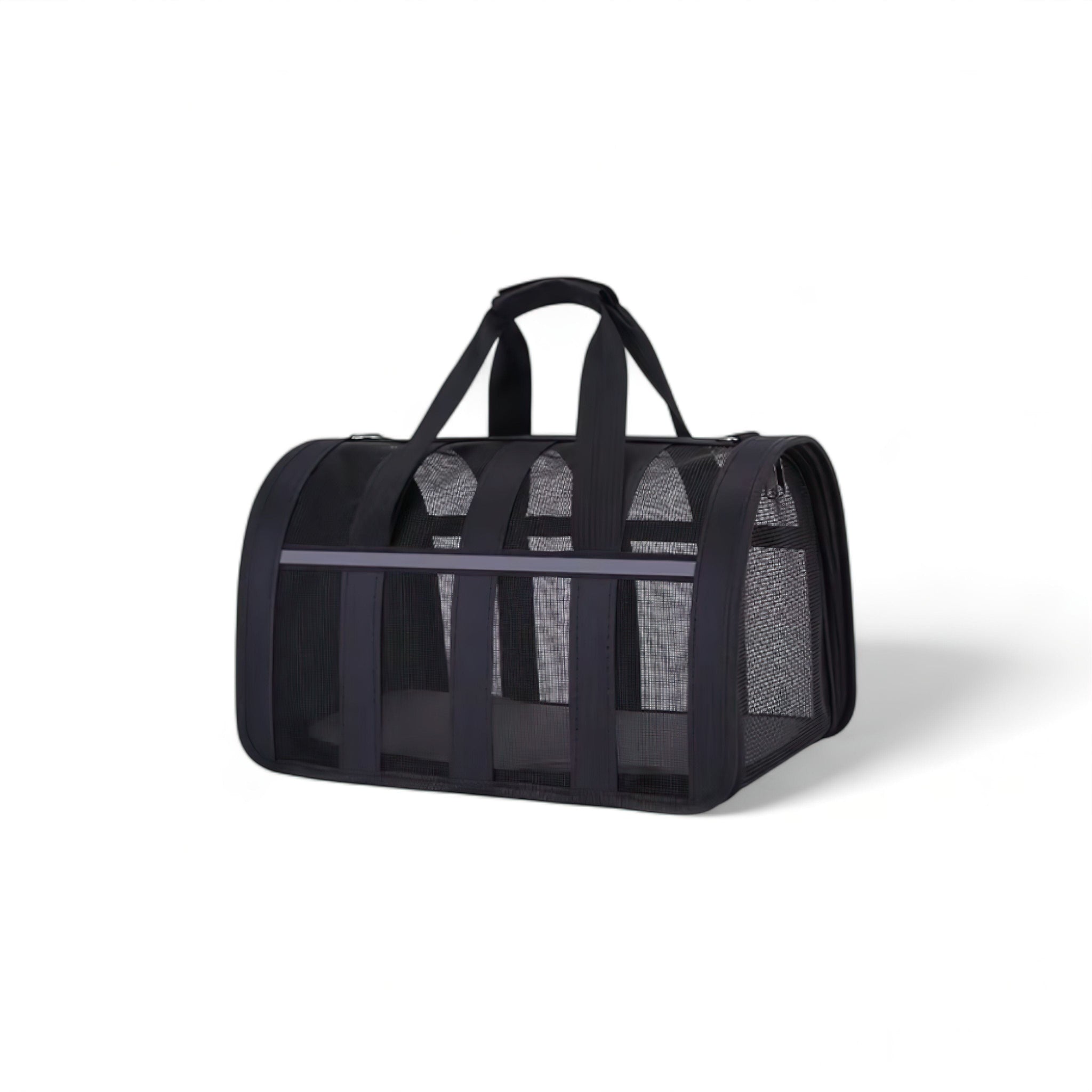 Mesh Pet Carrier Luxe Pet Store | Tiny. Pure. Love. Black S 