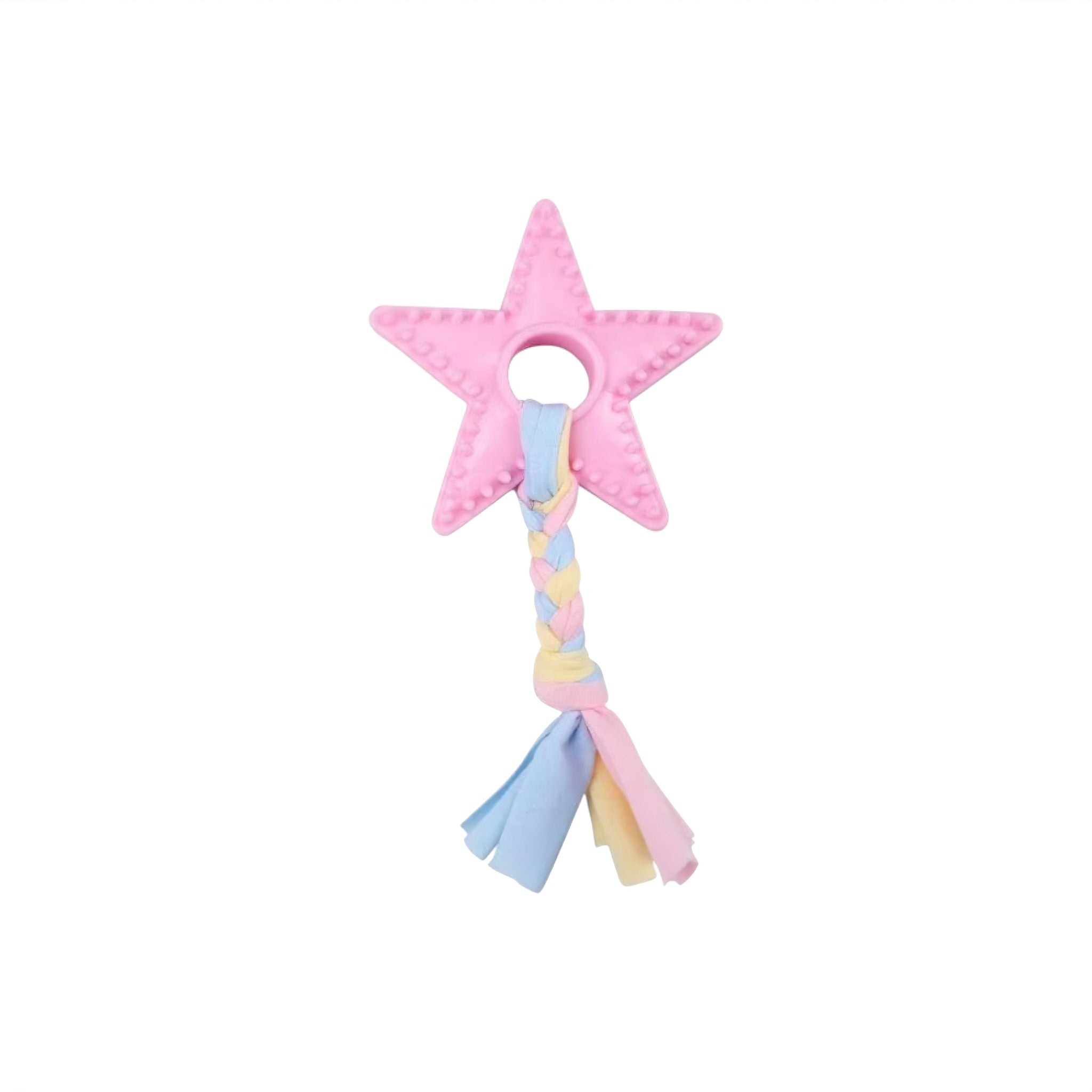 Knot Dog Chews Luxe Pet Store Thin Star Pink 