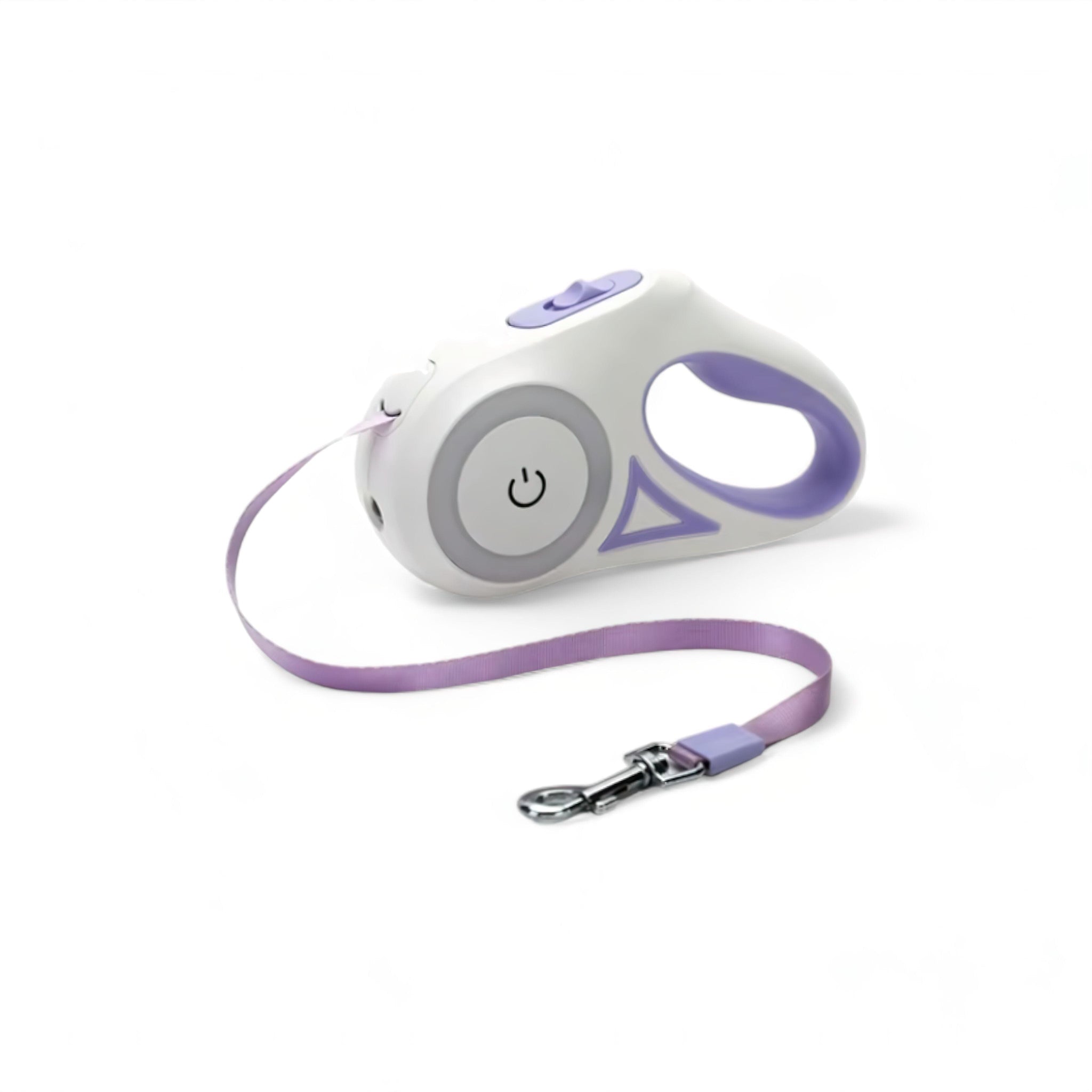 Light LED Leash Luxe Pet Store | Tiny. Pure. Love. Purple S 