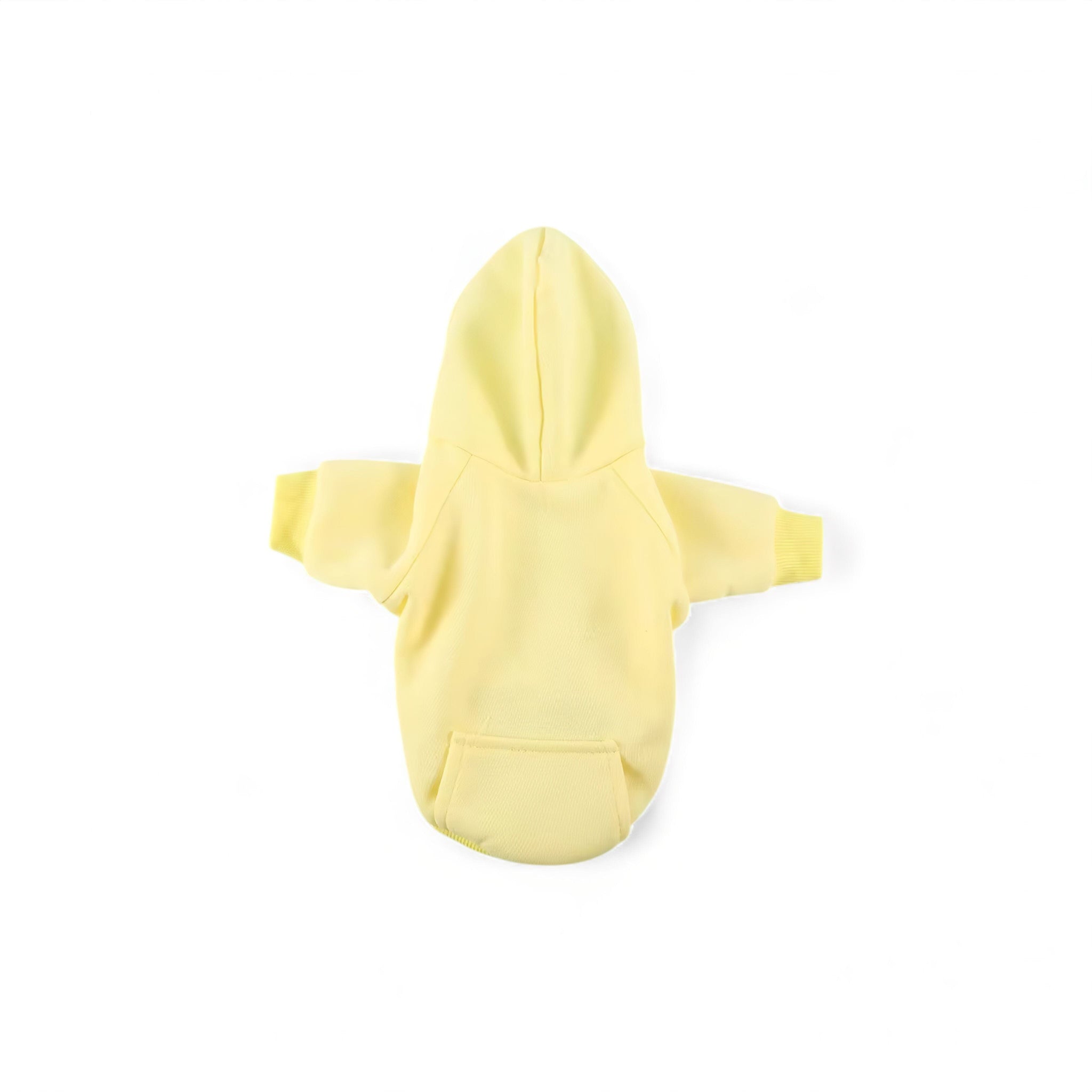 Furry Pet Coat Luxe Pet Store | Tiny. Pure. Love. Yellow XS 