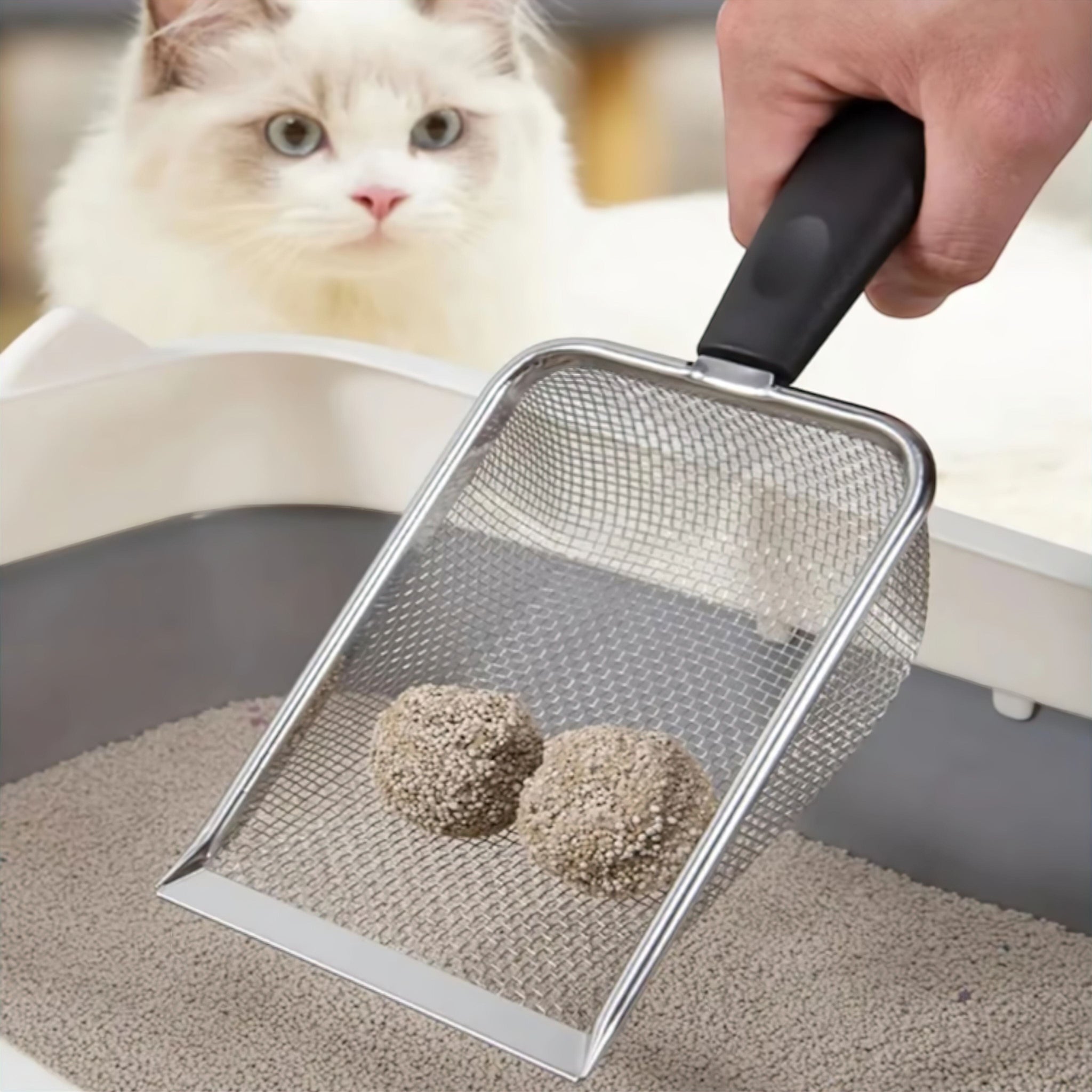 Litter Filter Shovel Luxe Pet Store | Tiny. Pure. Love. 