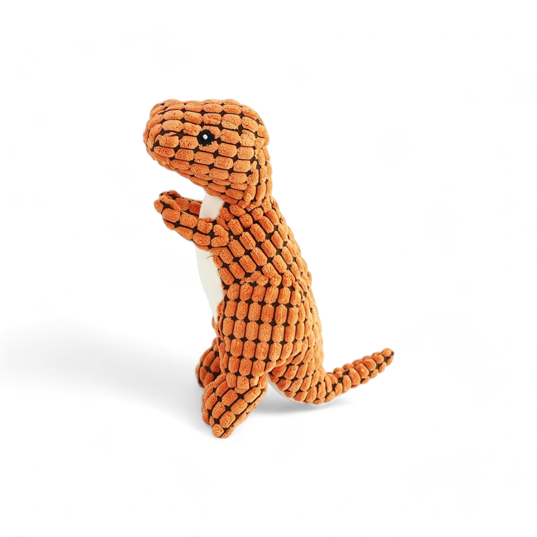 Dino Chew Toy Luxe Pet Store | Tiny. Pure. Love. Orange 