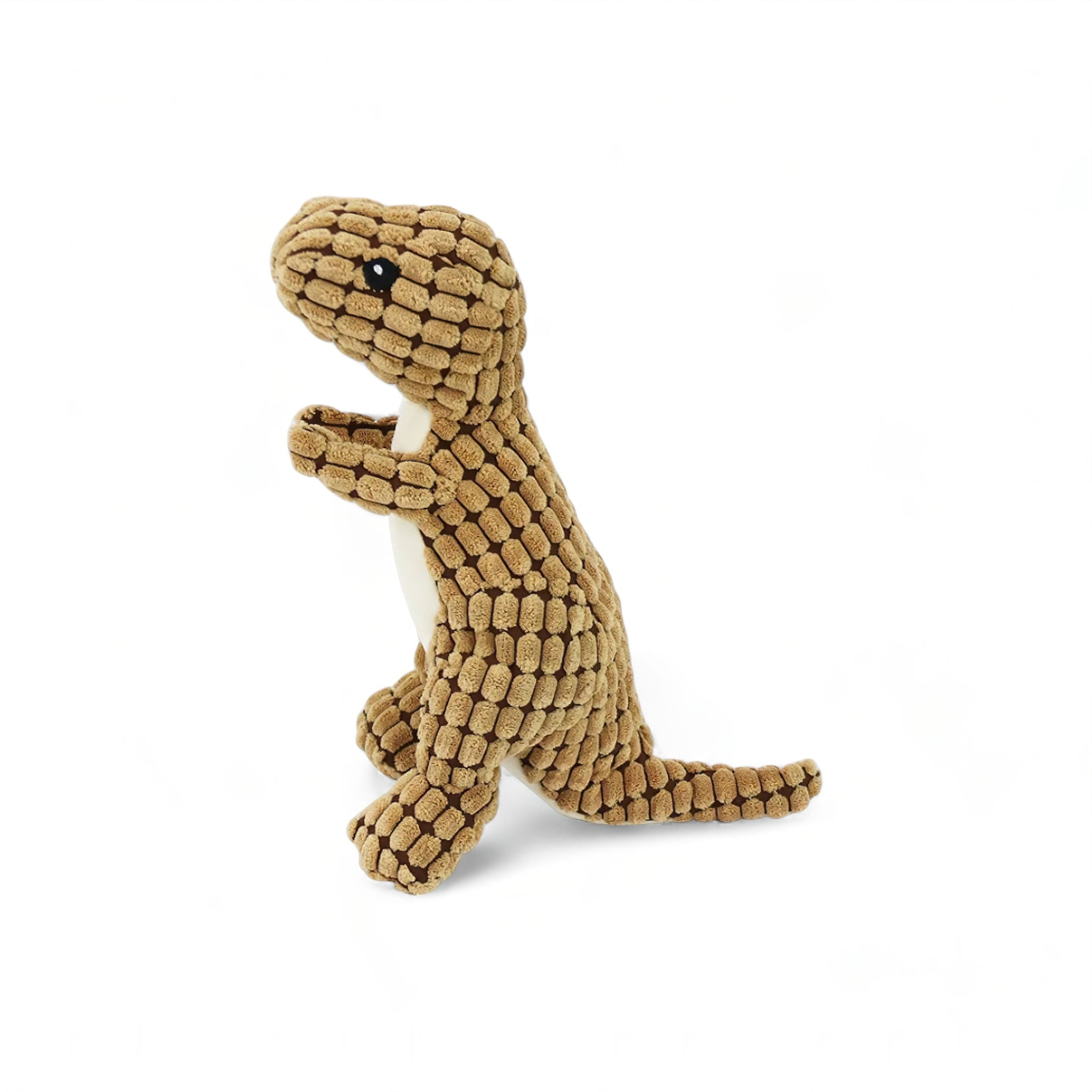 Dino Chew Toy Luxe Pet Store | Tiny. Pure. Love. Brown 