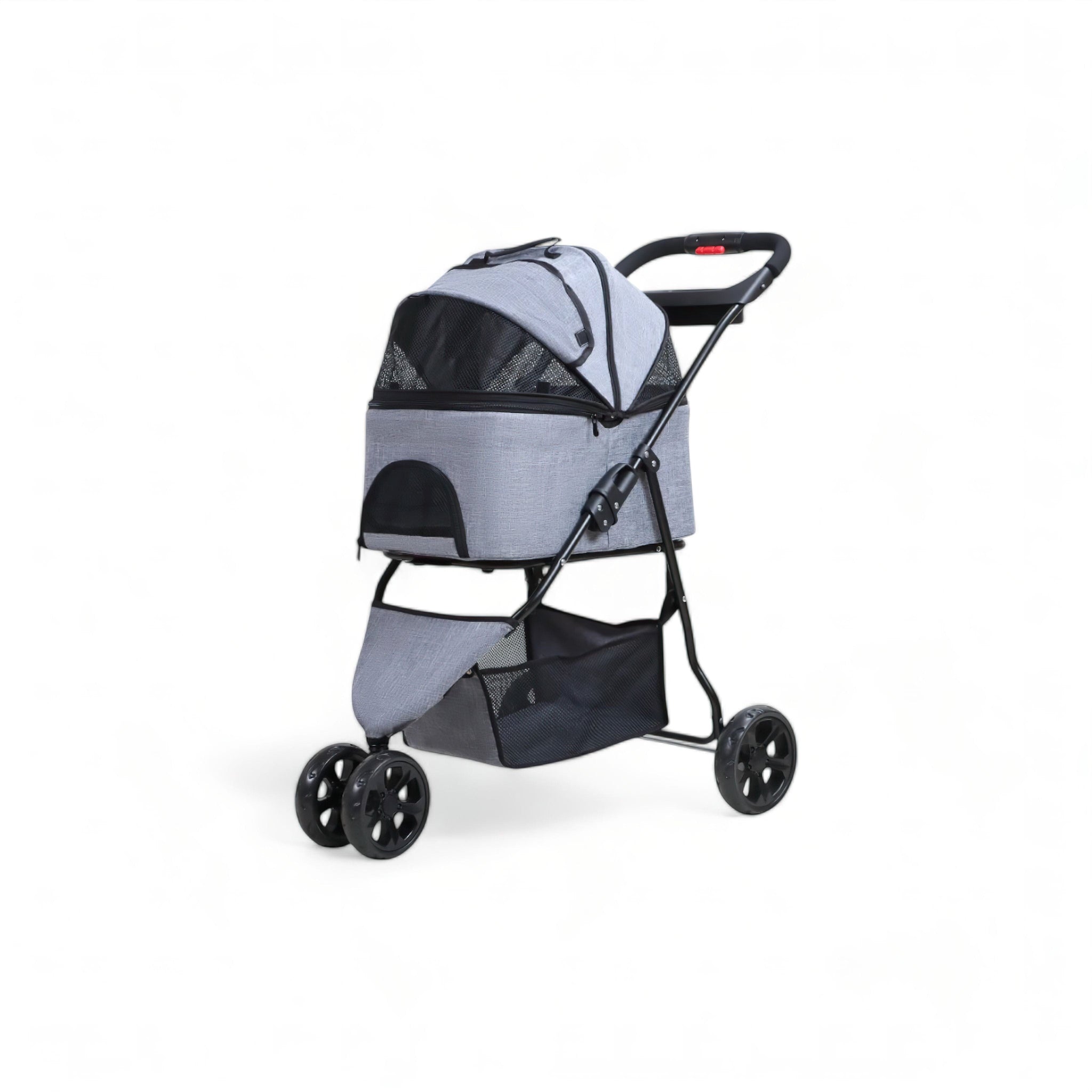 Ride Pet Stroller (JS) minimal display available Luxe Pet Store | Tiny. Pure. Love. Gray 