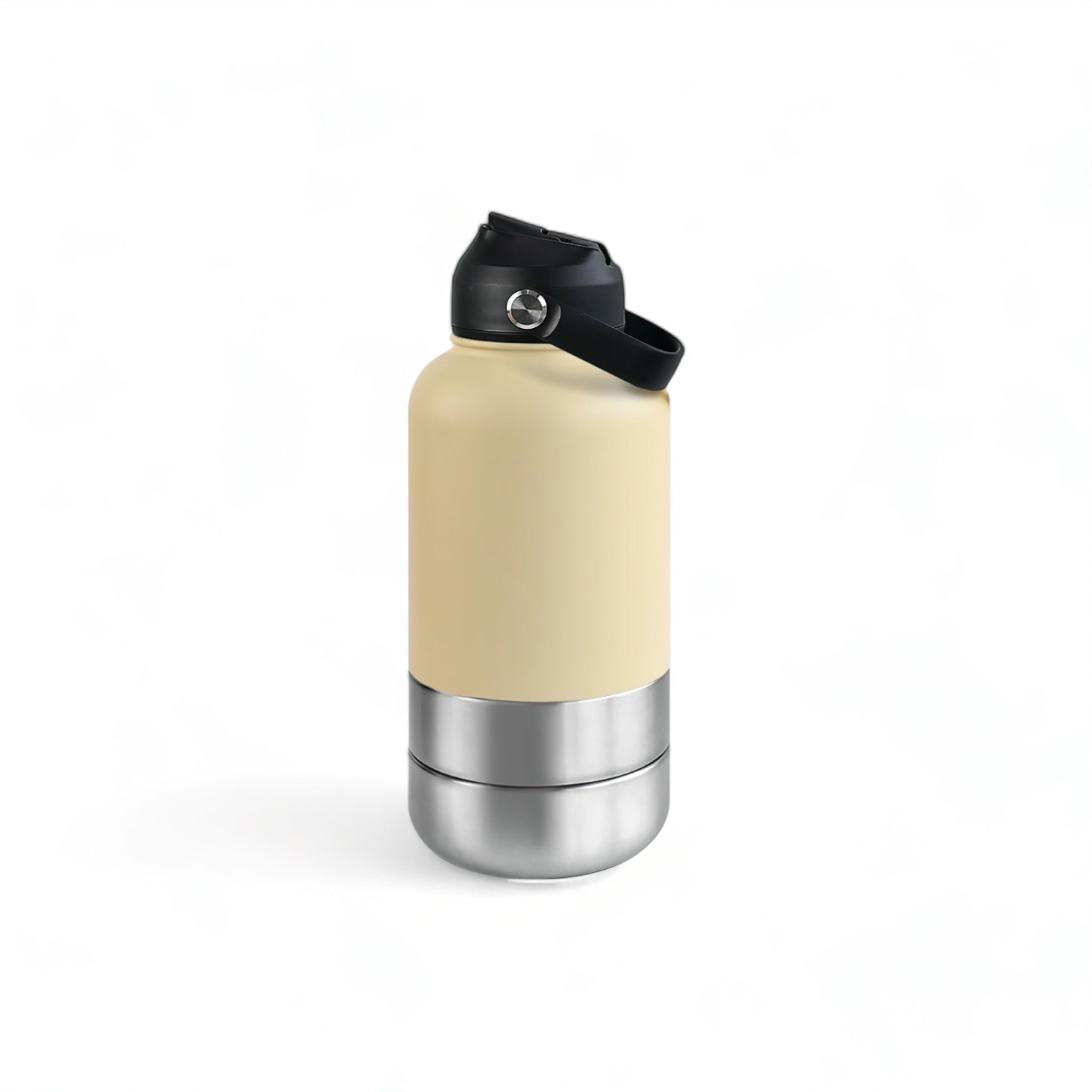 Pup Travel Bottle (JS) limited display image available Luxe Pet Store | Tiny. Pure. Love. Yellow 