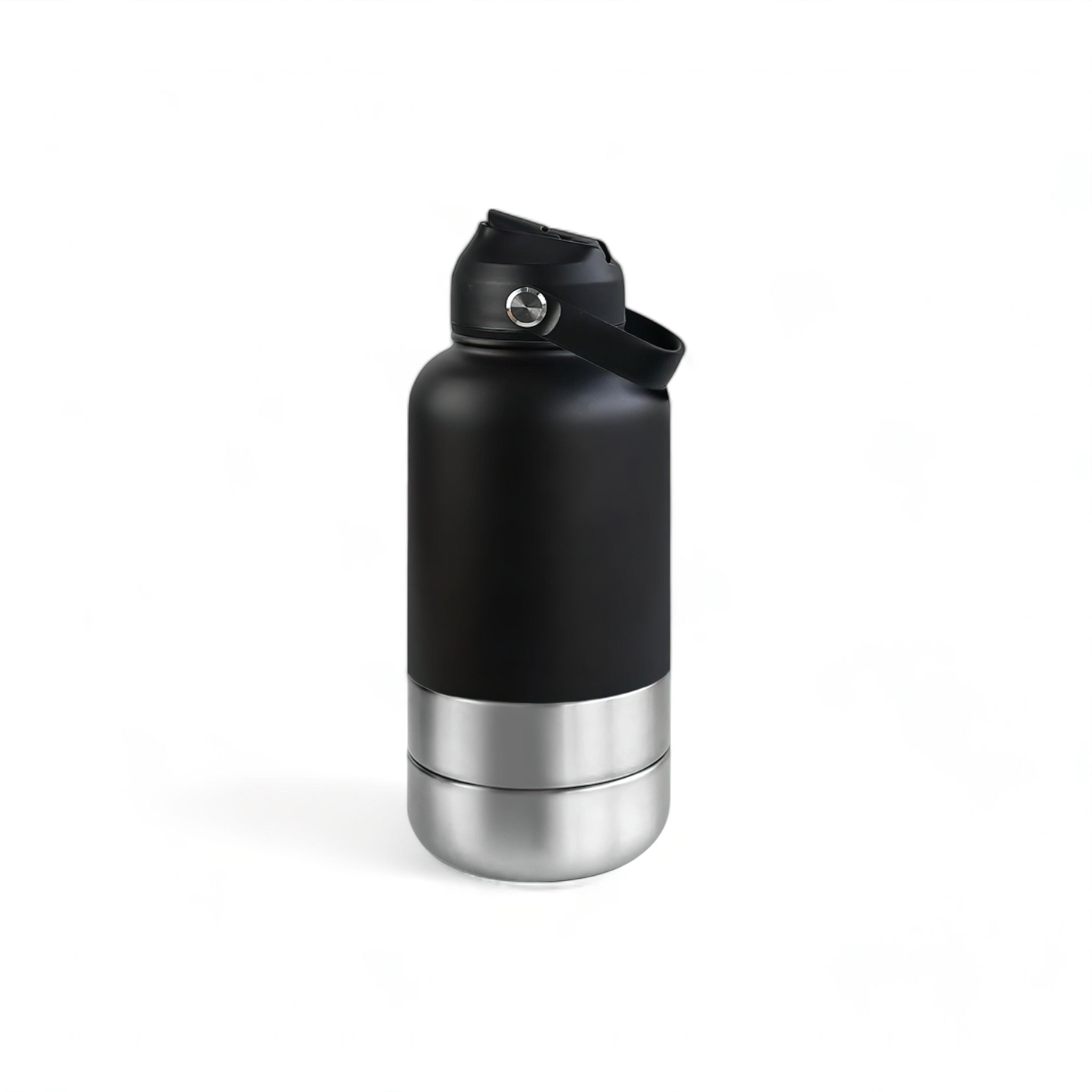 Pup Travel Bottle (JS) limited display image available Luxe Pet Store | Tiny. Pure. Love. Black 