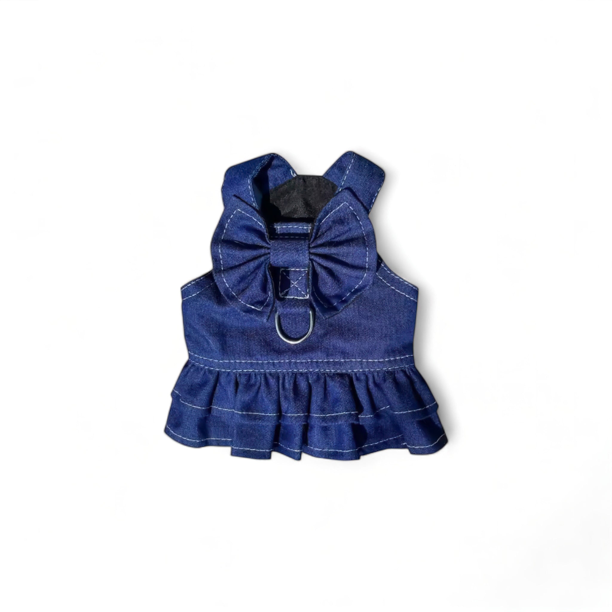 Denim Pet Wear (add USA sizes in APD) Luxe Pet Store | Tiny. Pure. Love. Dress XS 