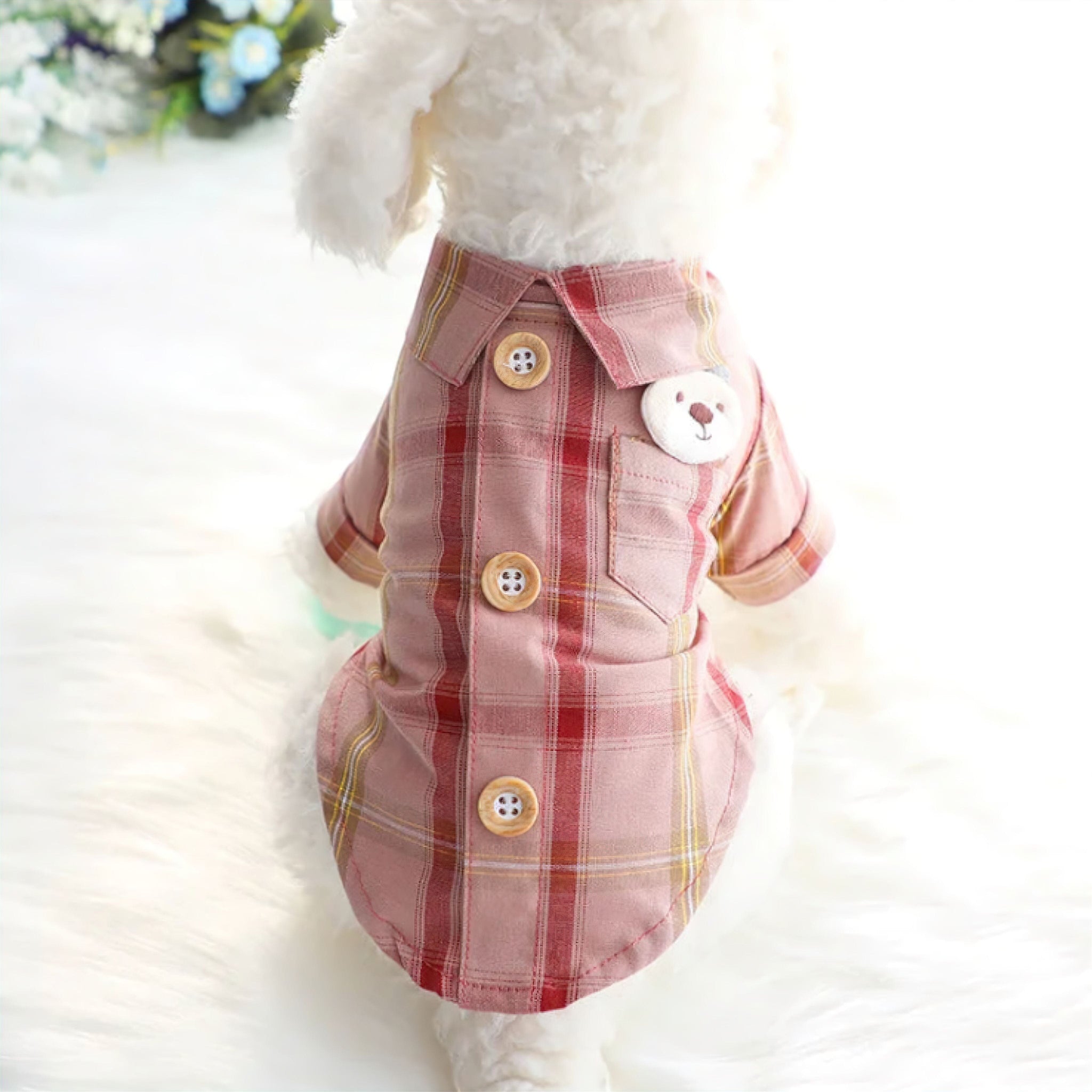 Plaid Pet Shirt Luxe Pet Store | Tiny. Pure. Love. 