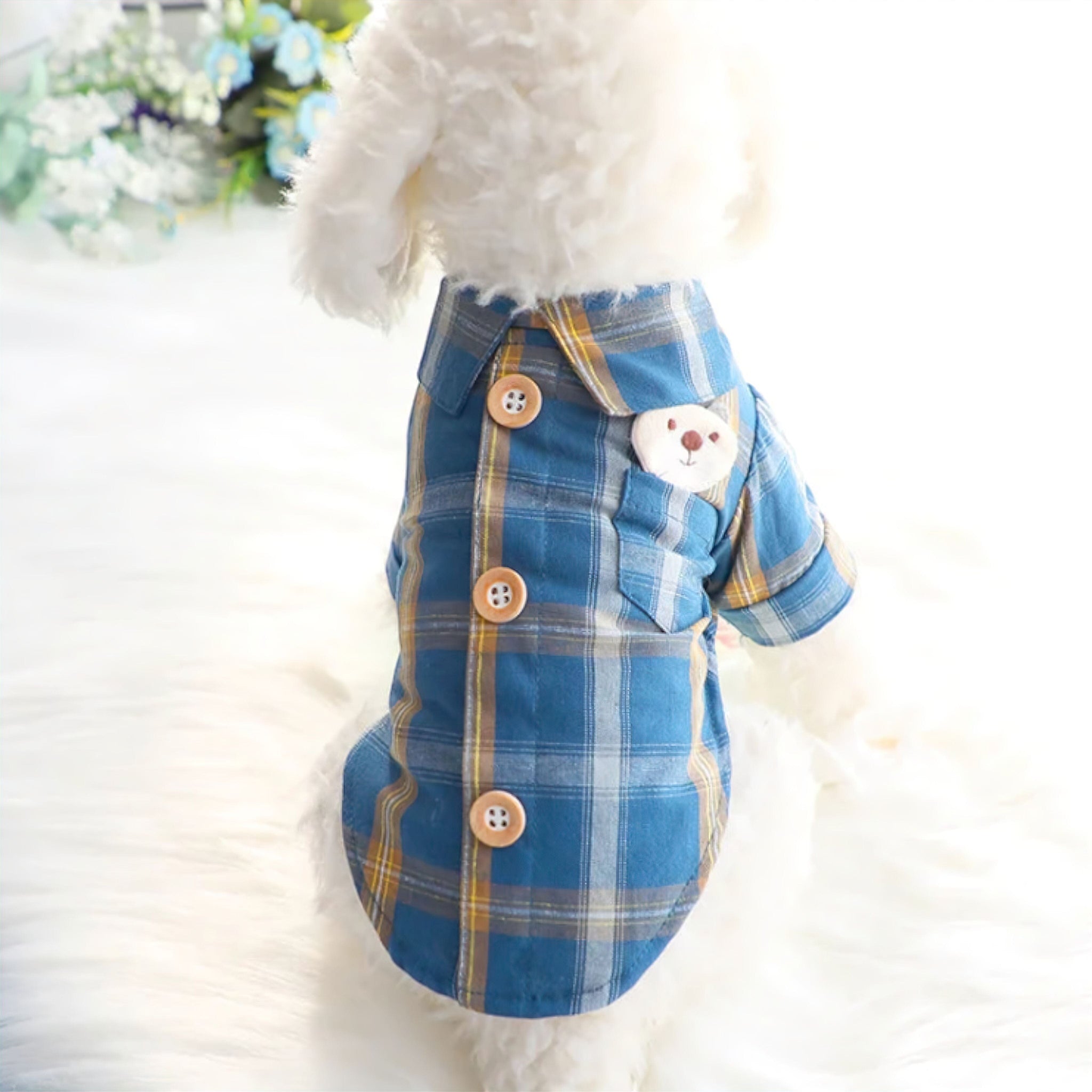 Plaid Pet Shirt Luxe Pet Store | Tiny. Pure. Love. 