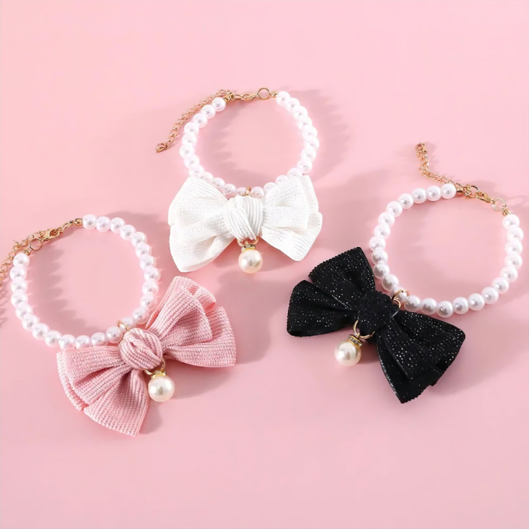 Pearl Pet Collar Luxe Pet Store | Tiny. Pure. Love. 