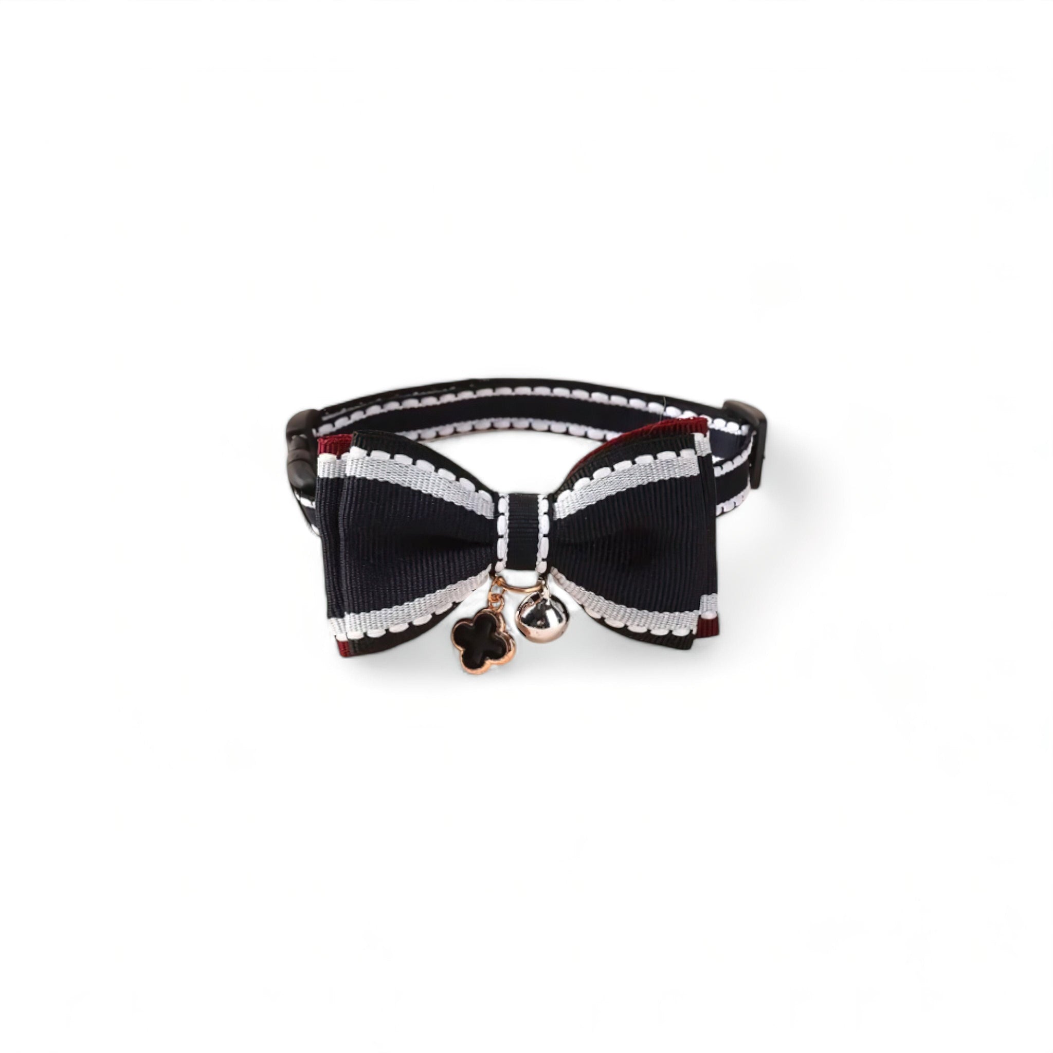 Bow Bell Collar Luxe Pet Store | Tiny. Pure. Love. Black 