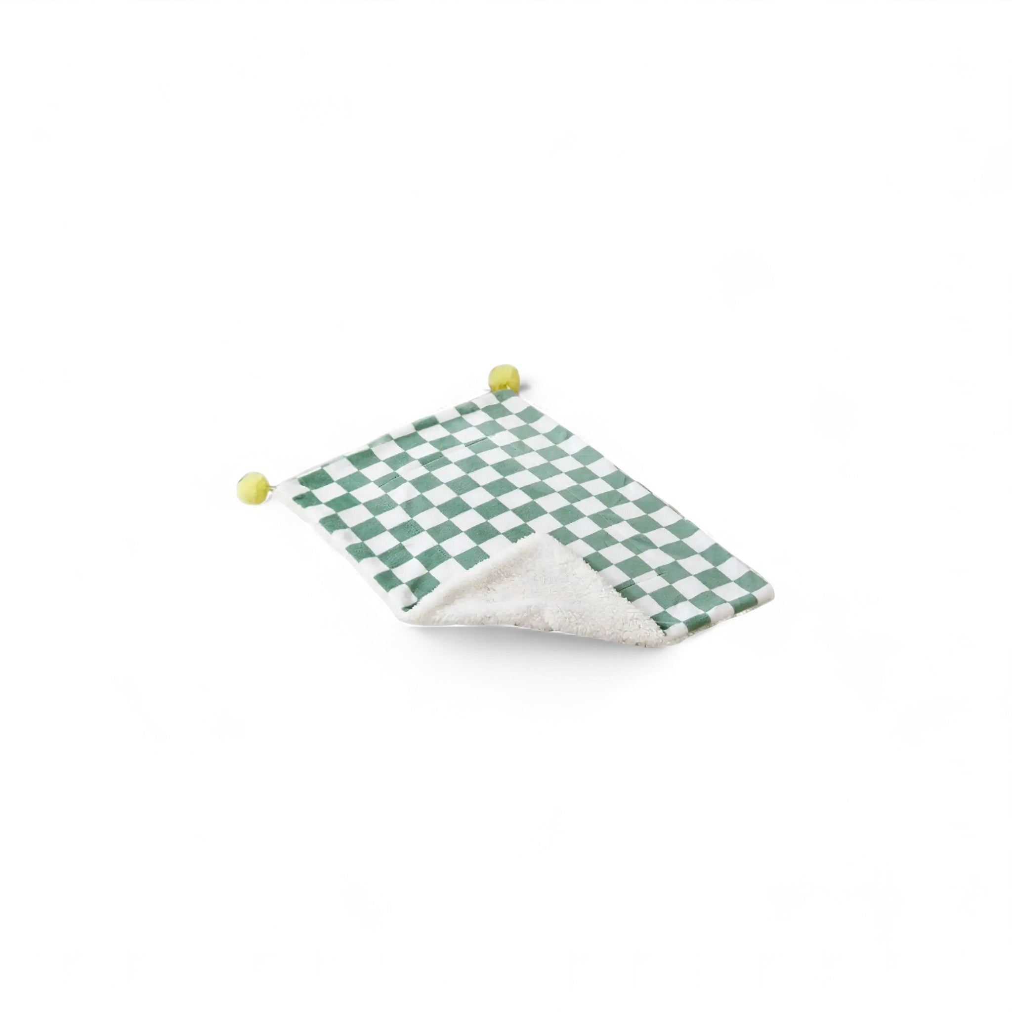 Plaid Cozy Blanket Luxe Pet Store | Tiny. Pure. Love. Green S 