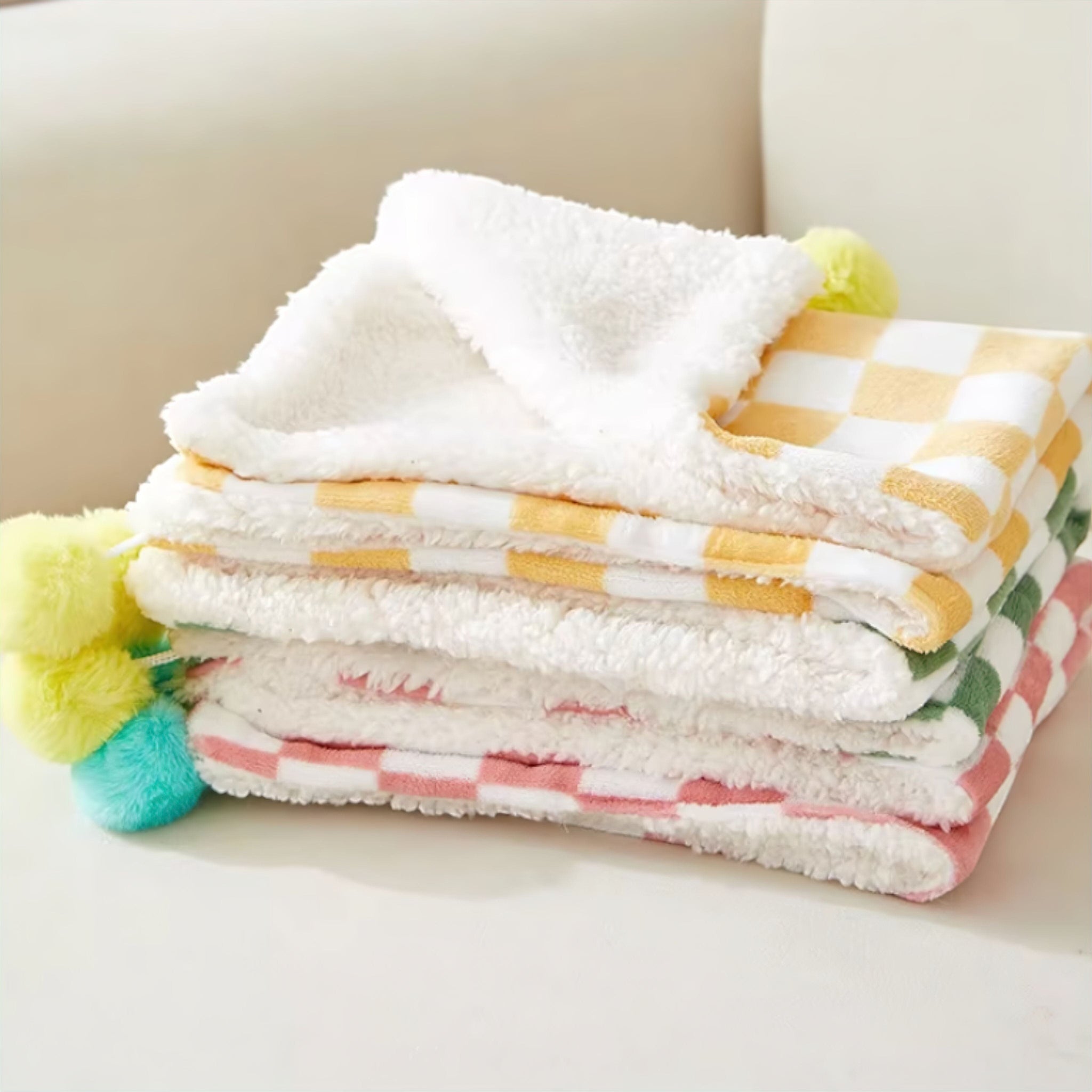 Plaid Cozy Blanket Luxe Pet Store | Tiny. Pure. Love. 