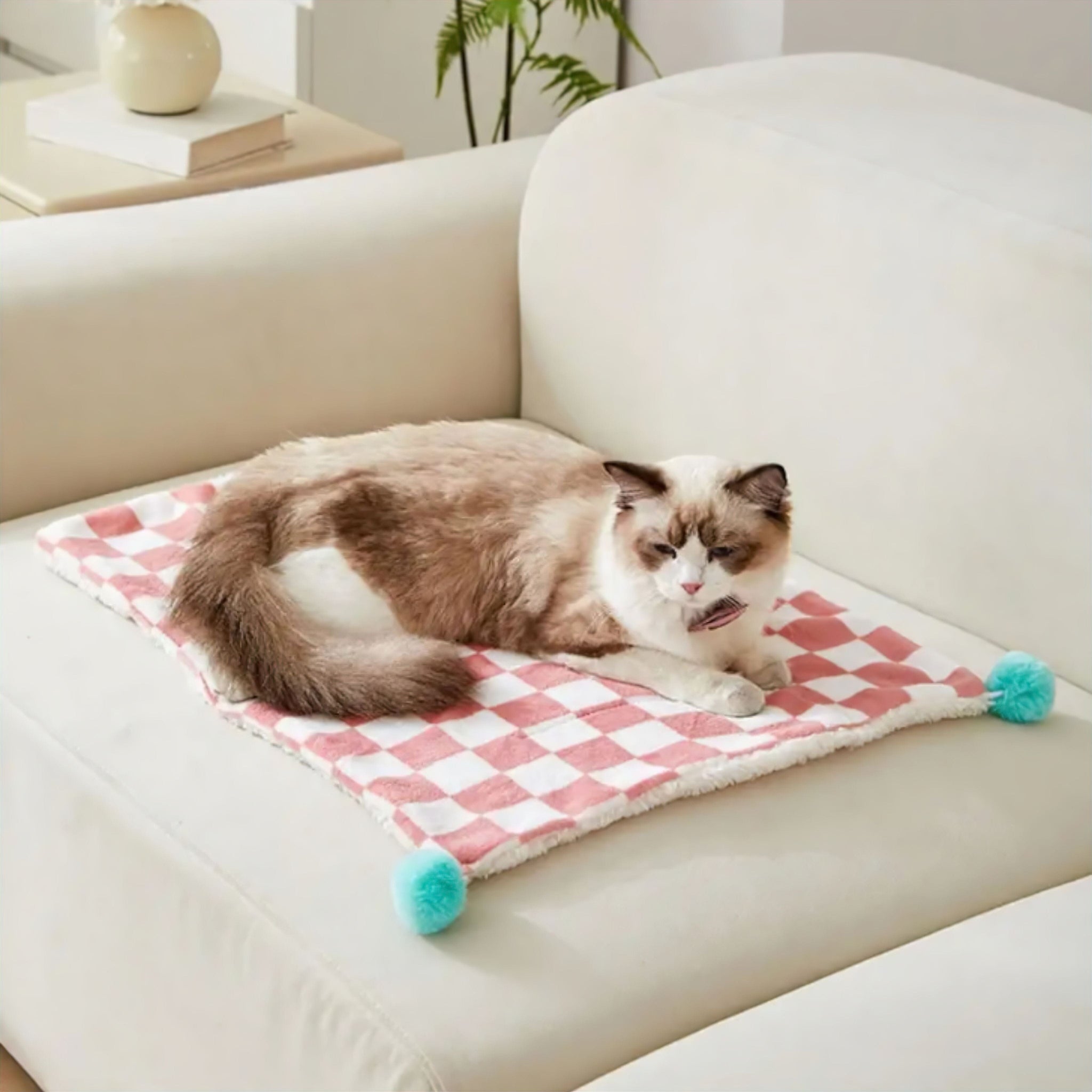 Plaid Cozy Blanket Luxe Pet Store | Tiny. Pure. Love. 