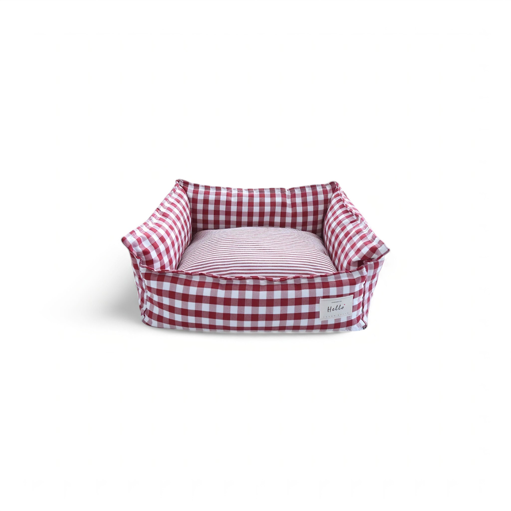 Purrfect Rest Spot (JS) Luxe Pet Store | Tiny. Pure. Love. Red M 