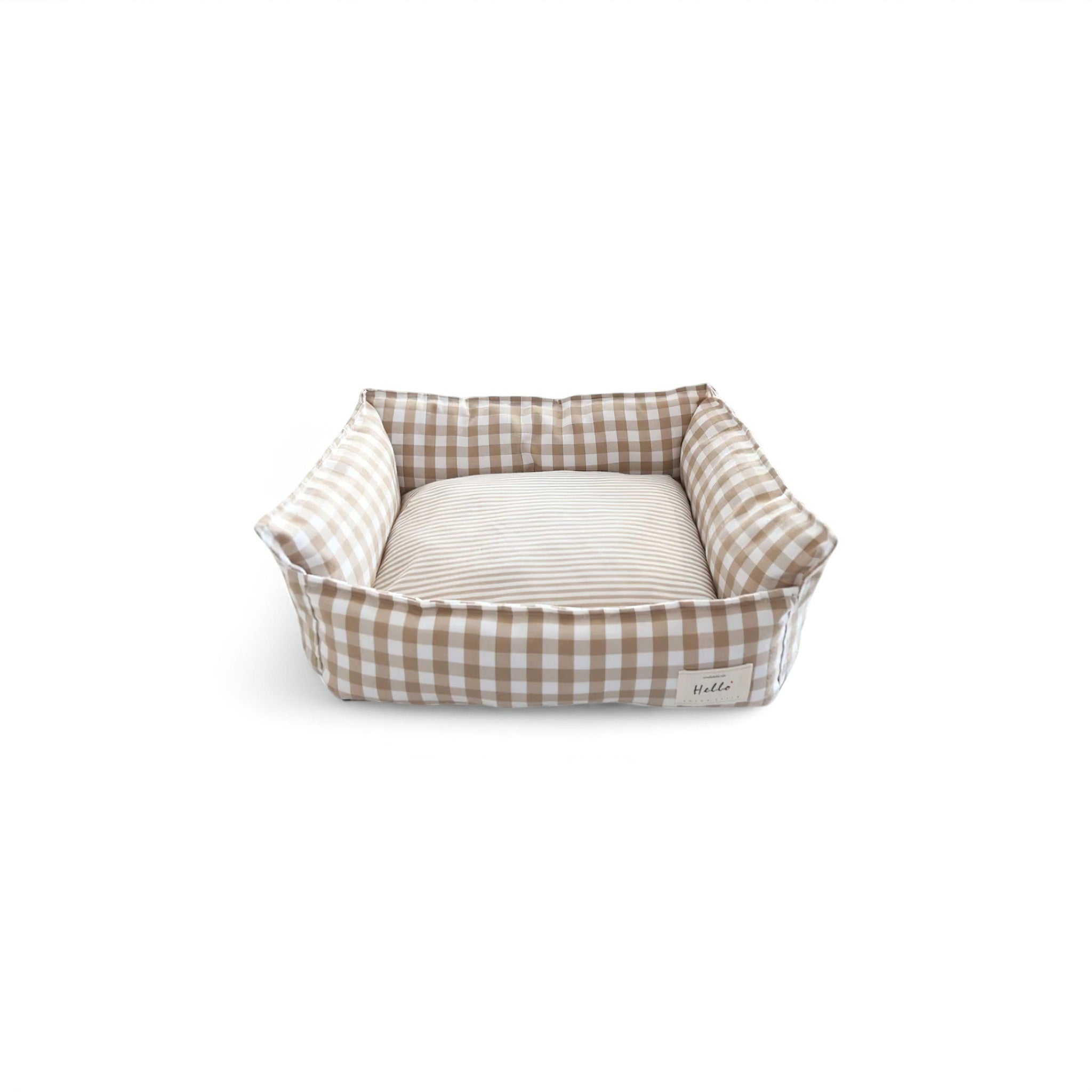 Purrfect Rest Spot (JS) Luxe Pet Store | Tiny. Pure. Love. Khaki L 