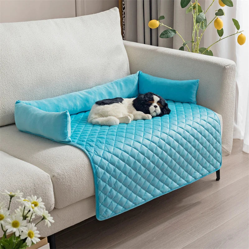 Snuggle Haven Sofa Retreat Sleeping Bed Luxe Pet Store 2 75 x 75cm 