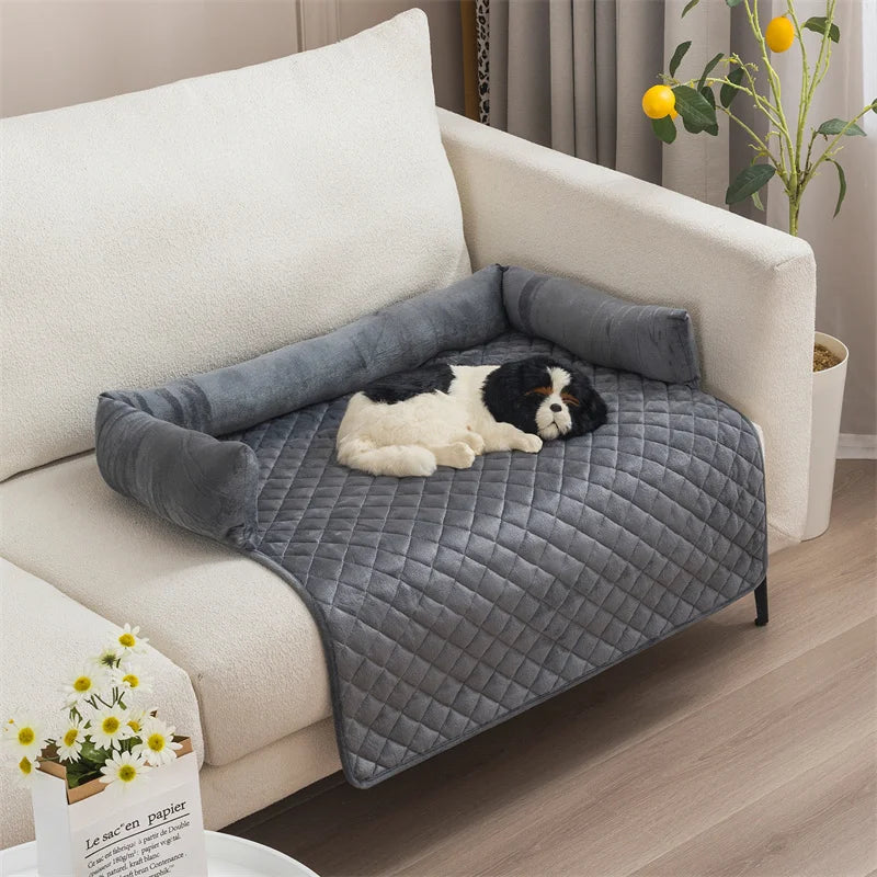 Snuggle Haven Sofa Retreat Sleeping Bed Luxe Pet Store 5 75 x 75cm 