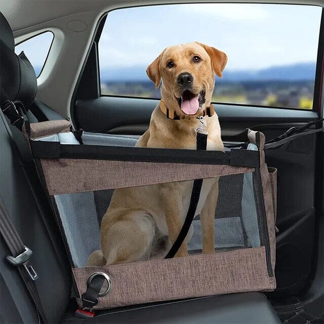 Dog Car Seat Carrier Dog Car Seat USAdrop Light Brown 