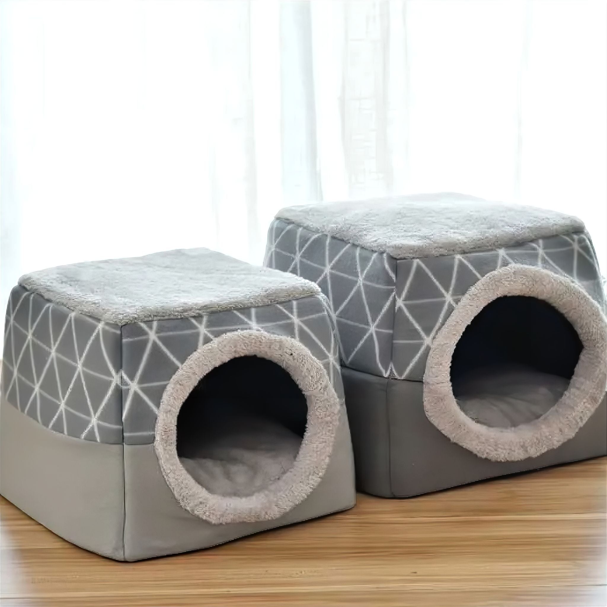 Enclosed Pet Villa Pet House Luxe Pet Store 